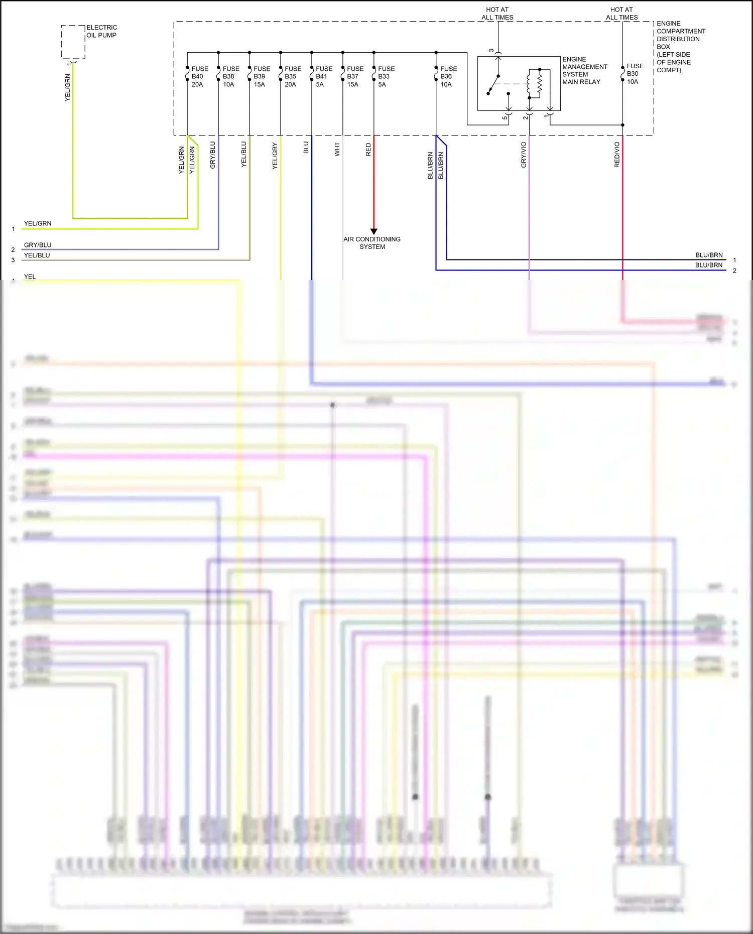 Wiring diagram blu for Volvo S60 II facelift (2013-2018) (67 of 68)