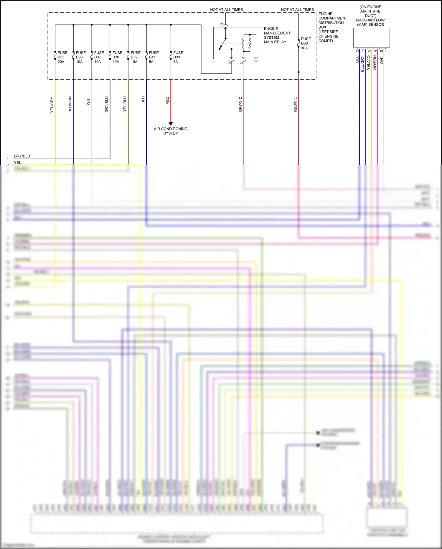 Wiring diagram blu for Volvo S60 II facelift (2013-2018) (66 of 68)