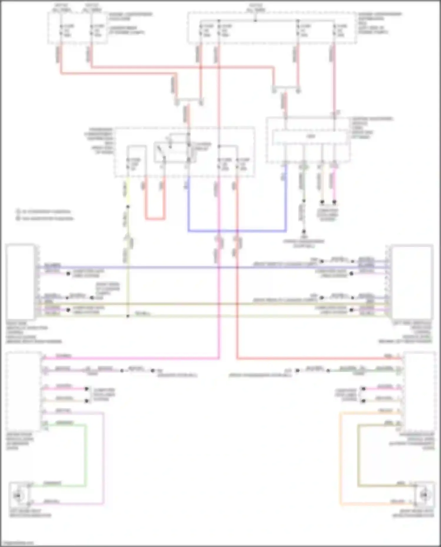 Wiring diagram computer data lines system for Volvo S60 II facelift (2013-2018) (21 of 72)