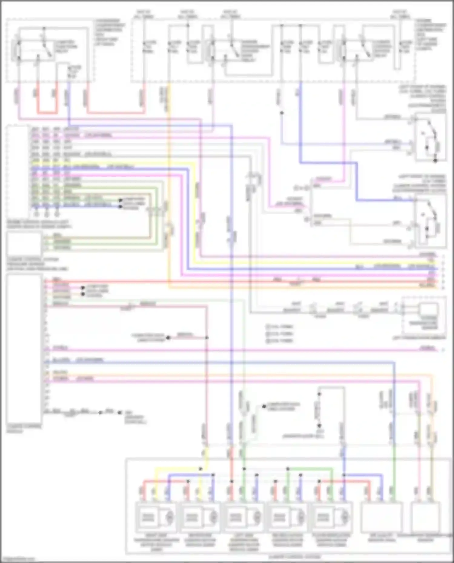 Wiring diagram engine compartment distribution box for Volvo S60 II facelift (2013-2018) (41 of 55)
