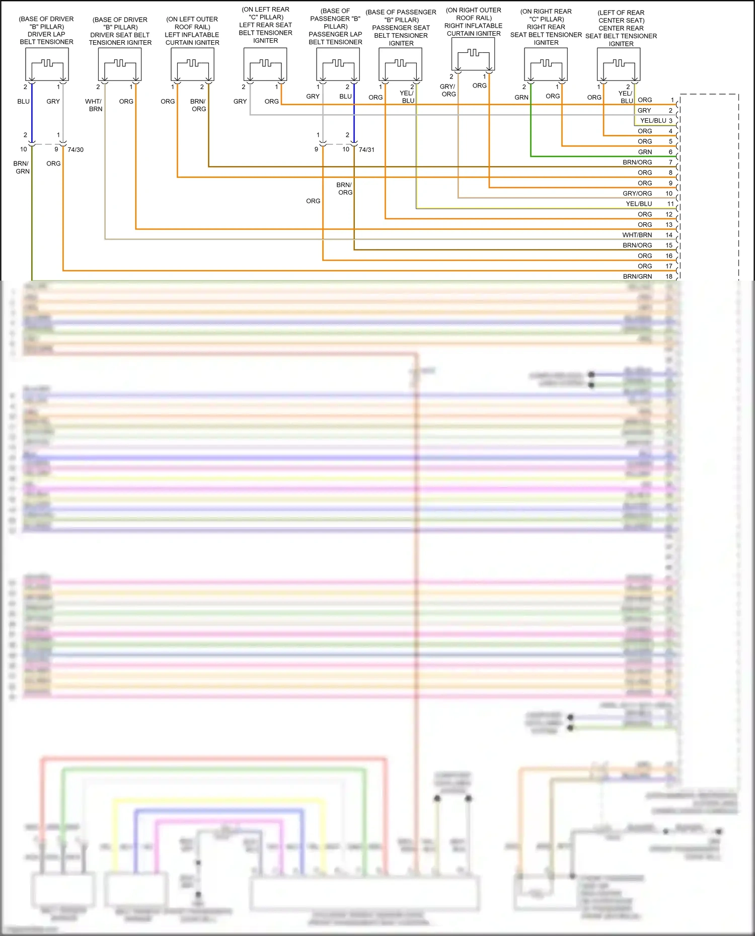 Wiring diagram nca for Volvo S60 II facelift (2013-2018) (20 of 38)