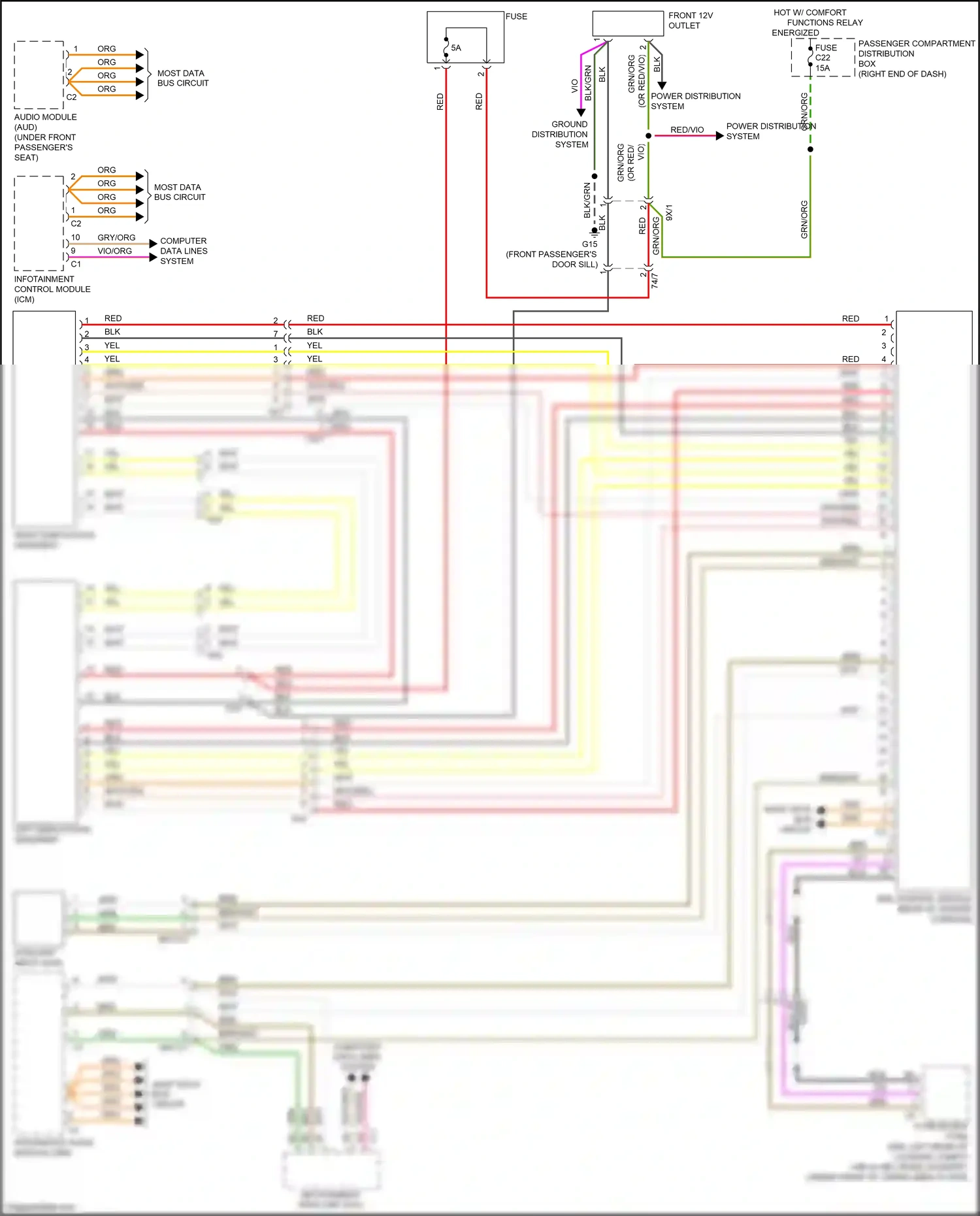 Wiring diagram nca for Volvo S60 II facelift (2013-2018) (30 of 38)
