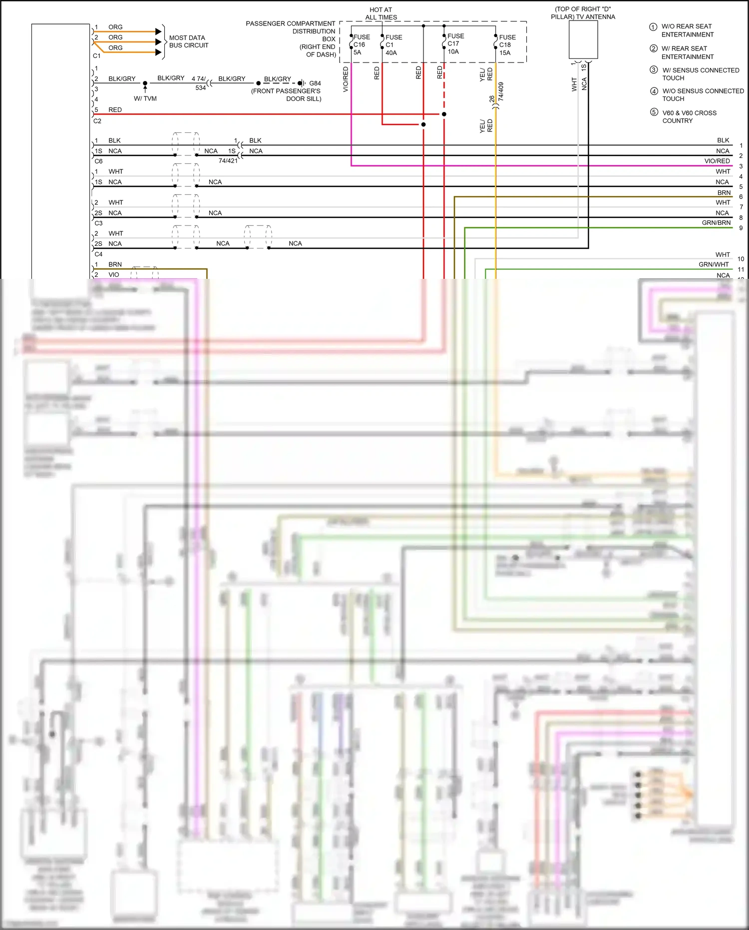 Wiring diagram org/ for Volvo S60 II facelift (2013-2018) (26 of 41)