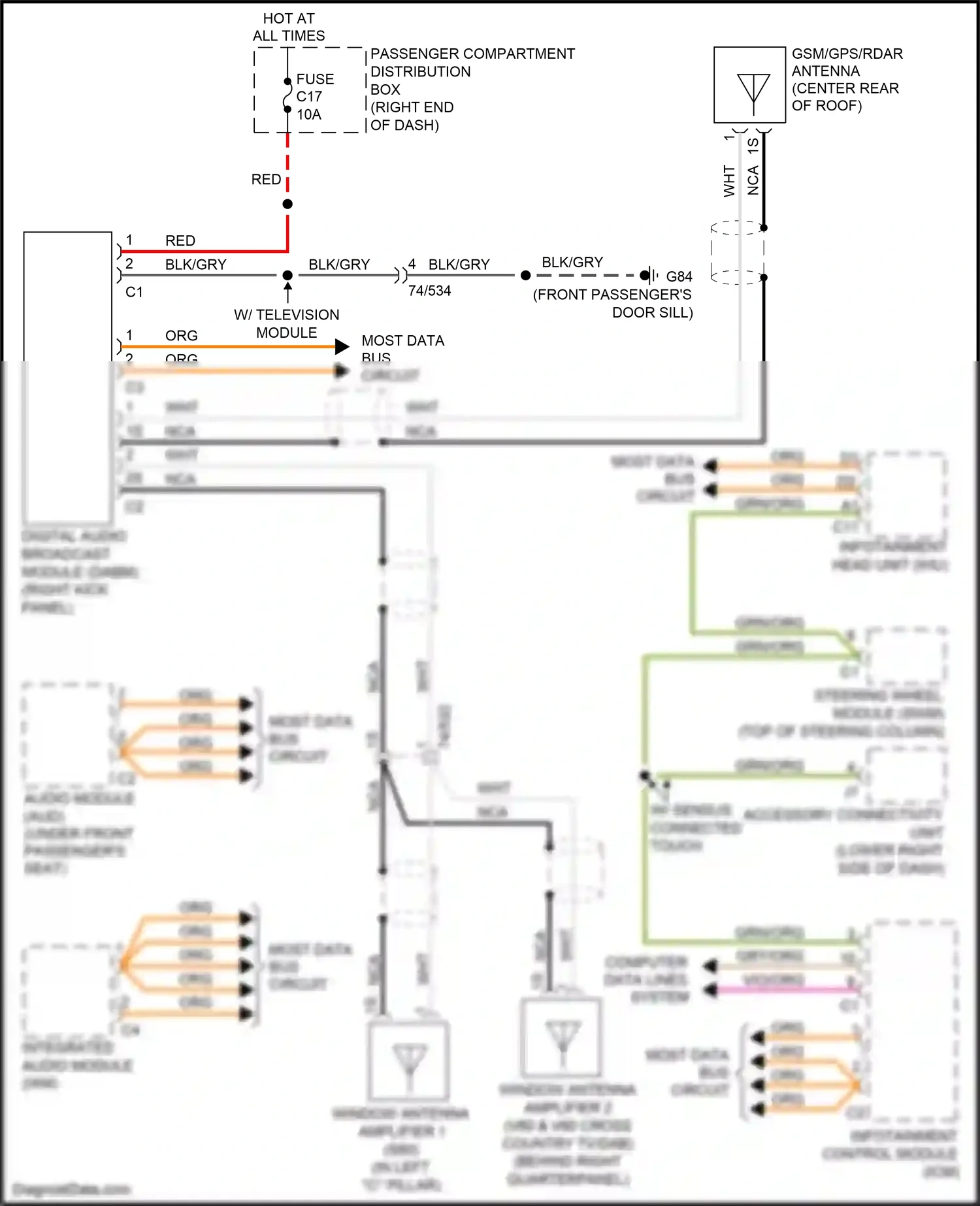 Wiring diagram org/ for Volvo S60 II facelift (2013-2018) (12 of 41)