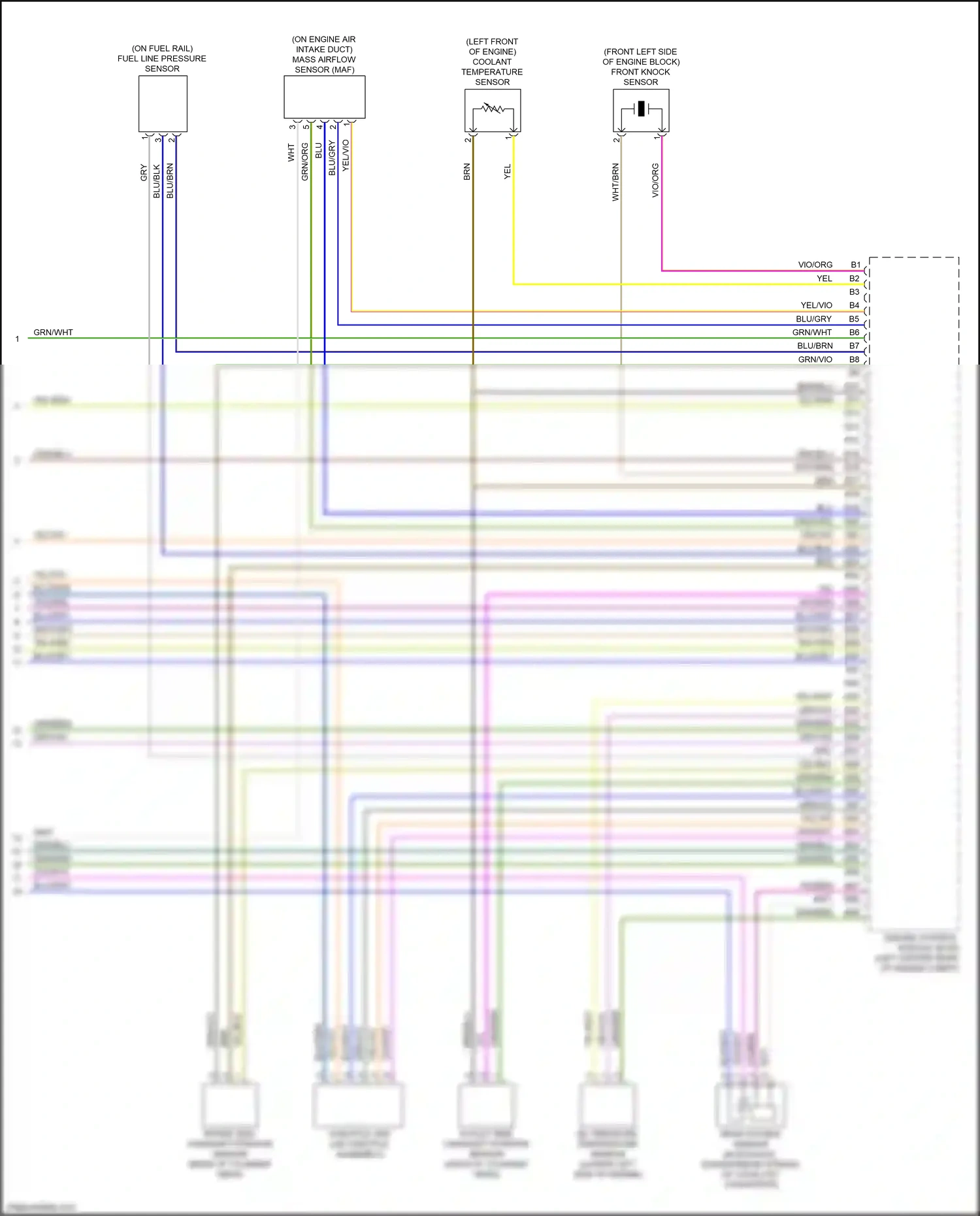 Wiring diagram org/blu for Volvo S60 II facelift (2013-2018) (4 of 4)
