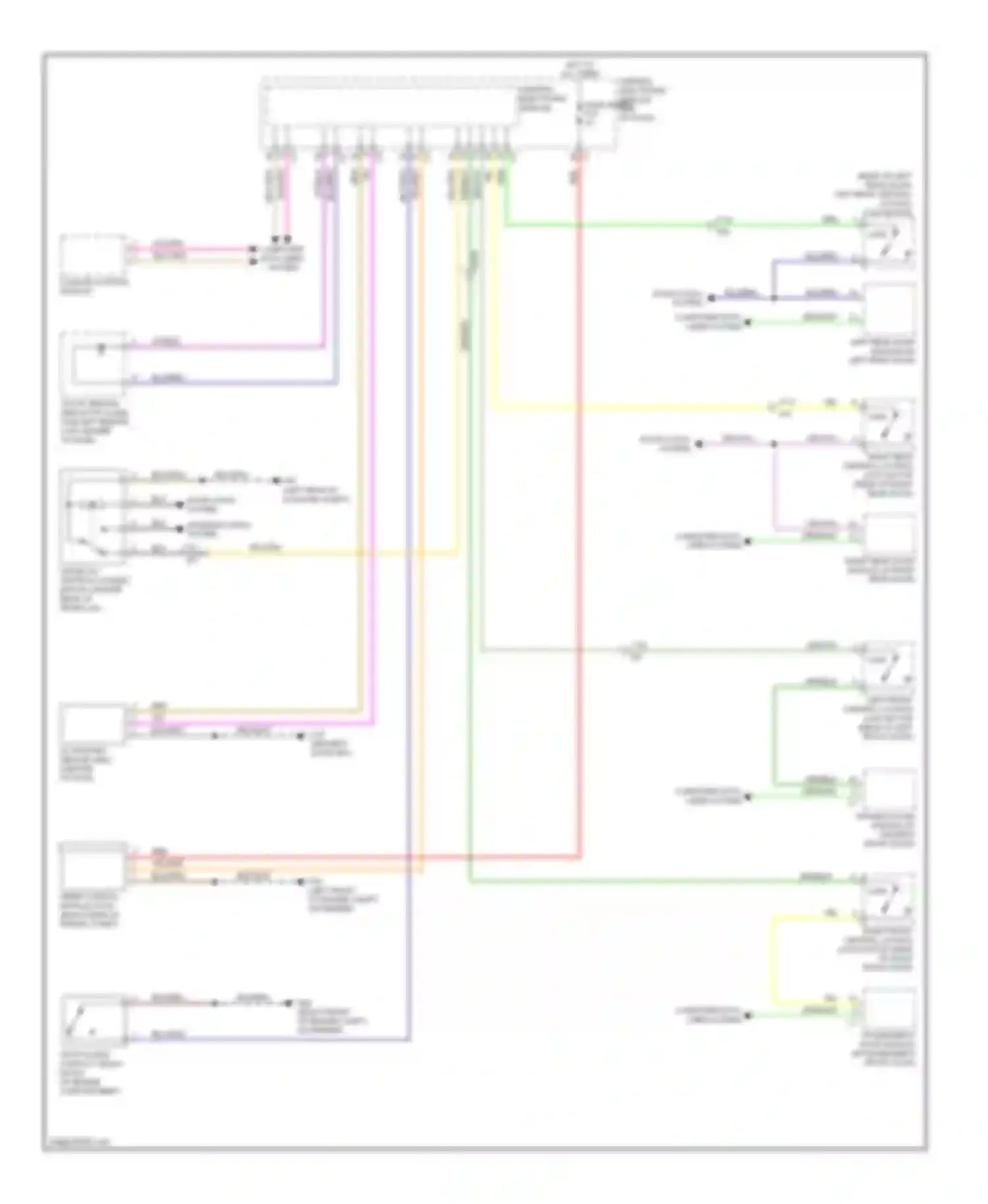 S60 Volvo II (2010-2013): Anti-theft circuit