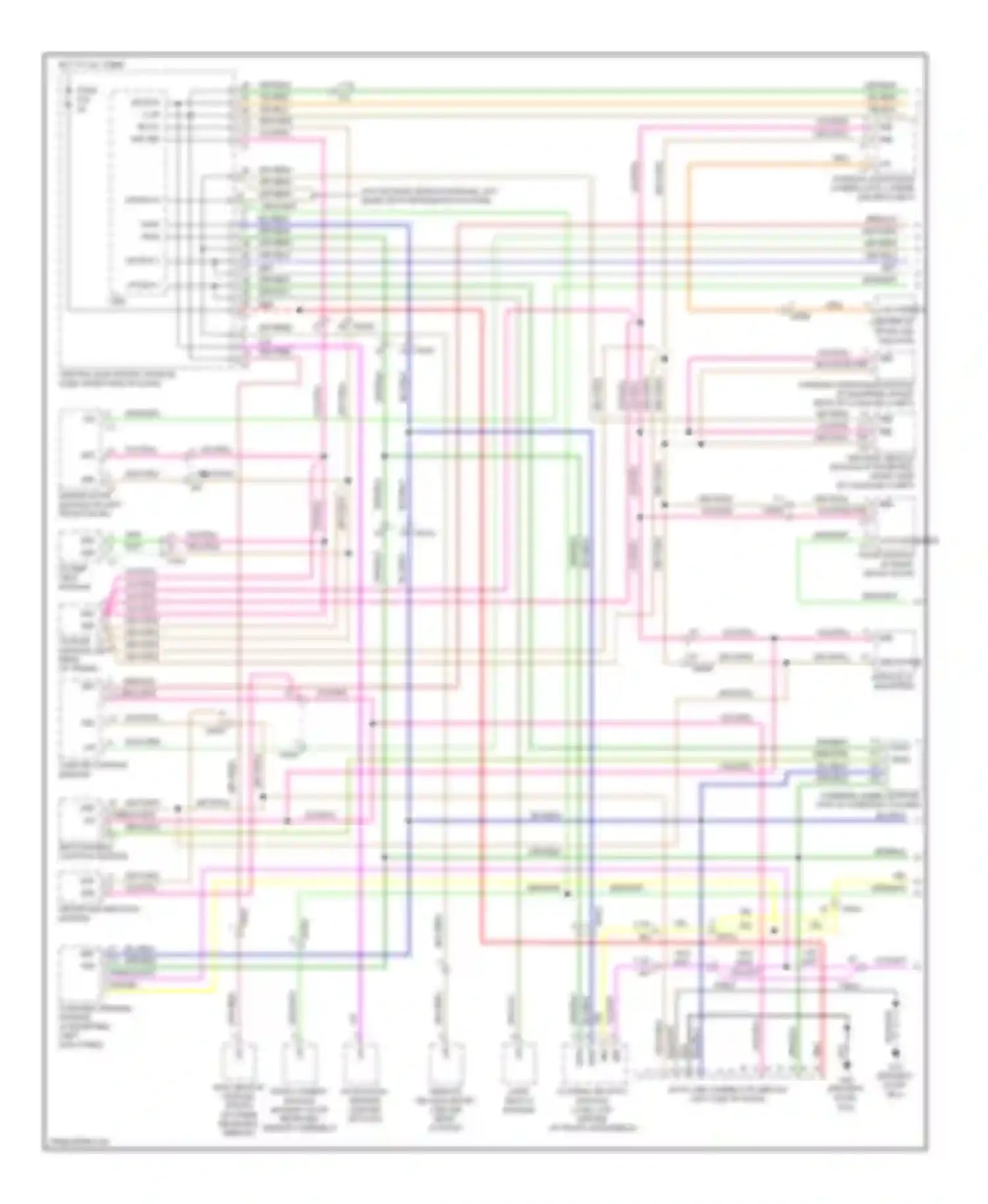 S60 Volvo II (2010-2013): Computer data lines circuit (1 of 2)