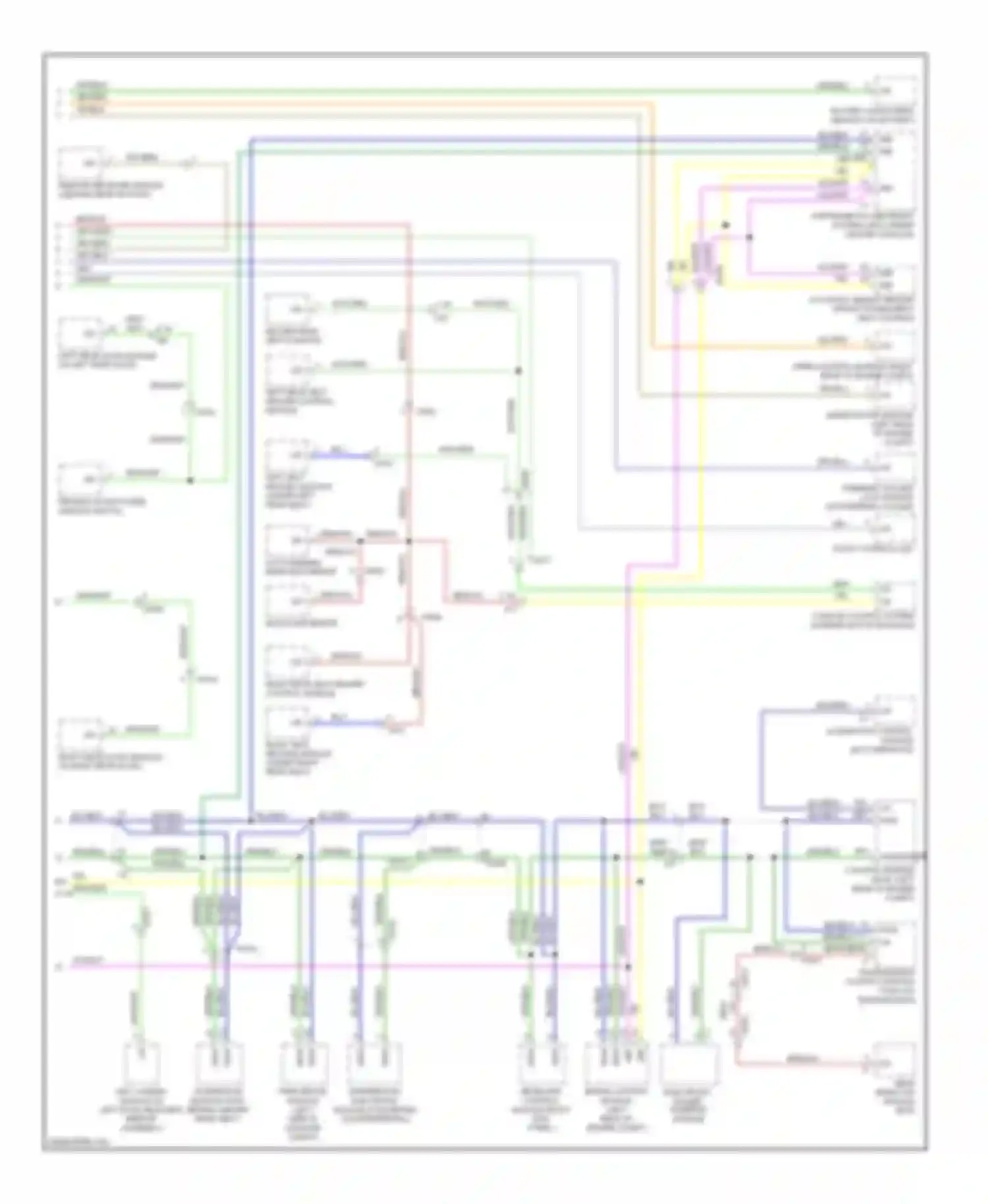 S60 Volvo II (2010-2013): Computer data lines circuit (2 of 2)