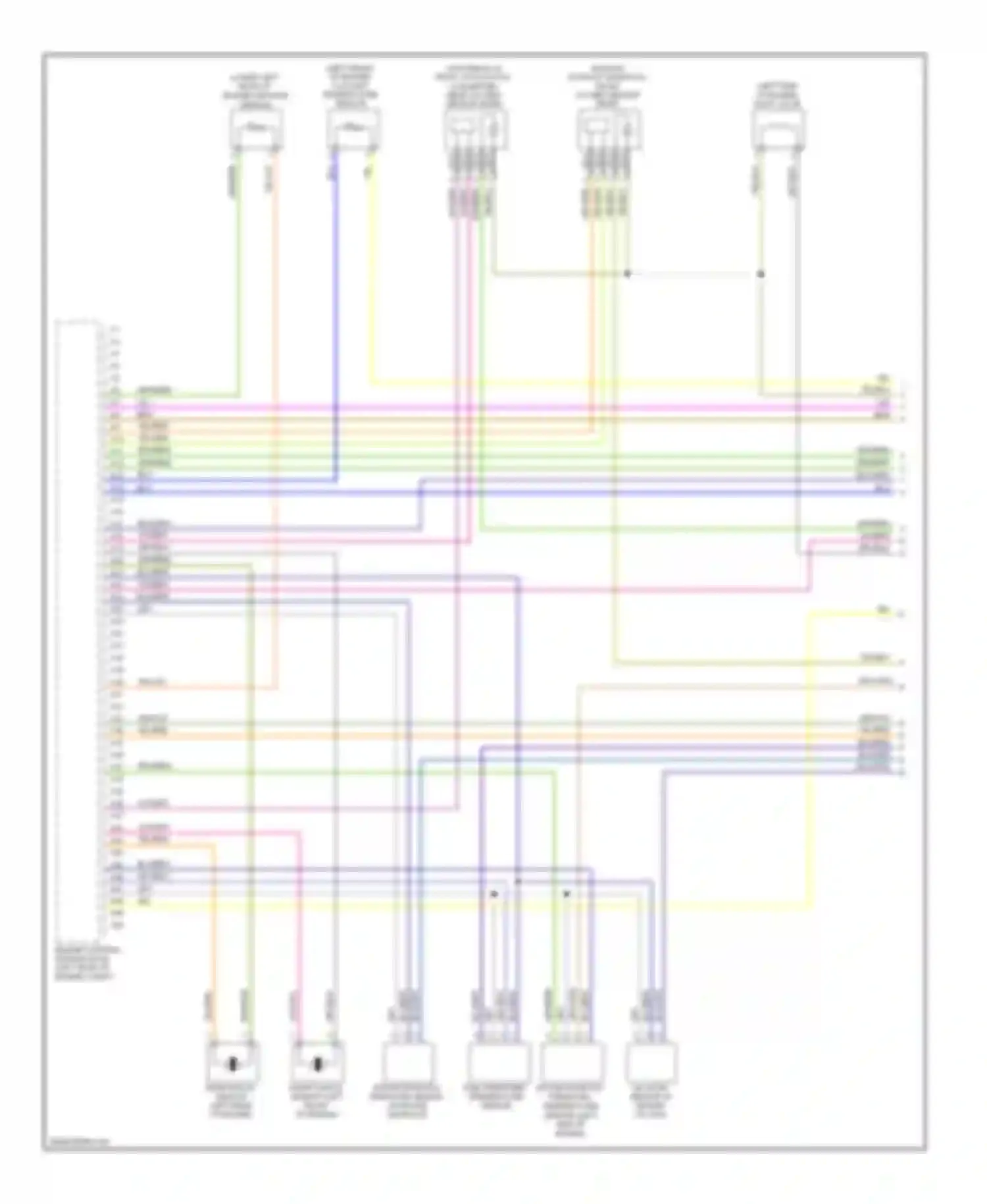 S60 Volvo II (2010-2013): Wiring diagram engine performance 3.0l turbo (1 of 5)