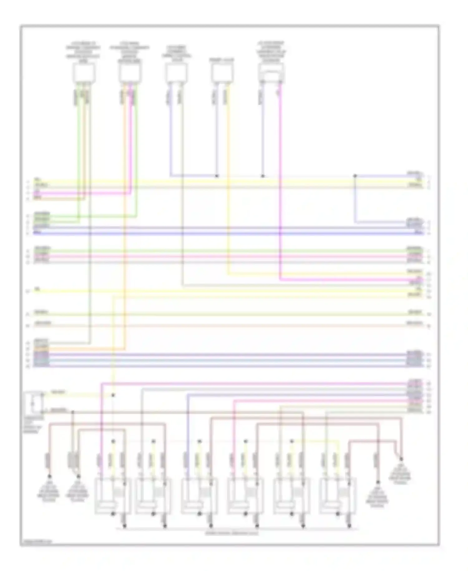 S60 Volvo II (2010-2013): Wiring diagram engine performance 3.0l turbo (2 of 5)