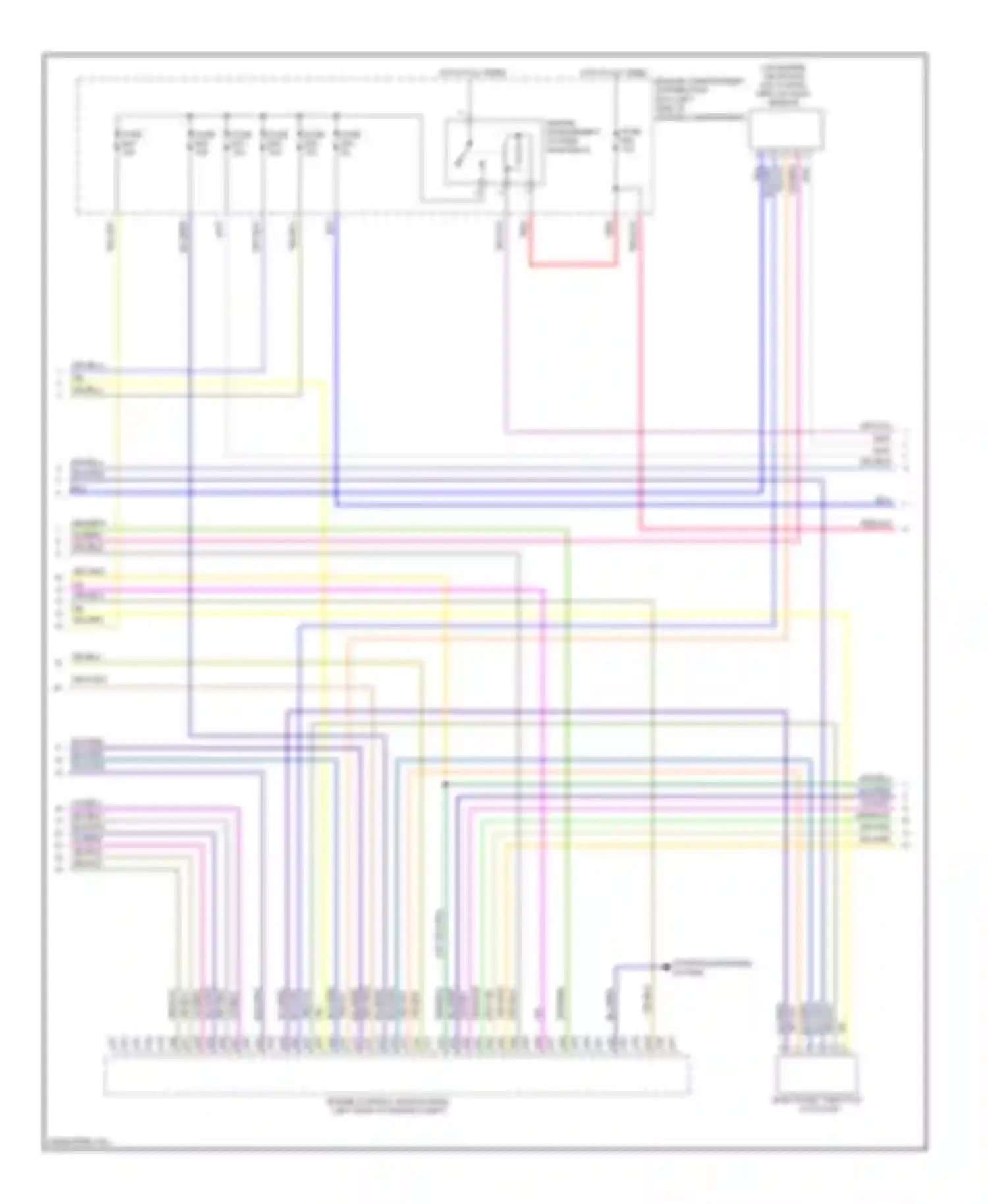 S60 Volvo II (2010-2013): Wiring diagram engine performance 3.0l turbo (3 of 5)