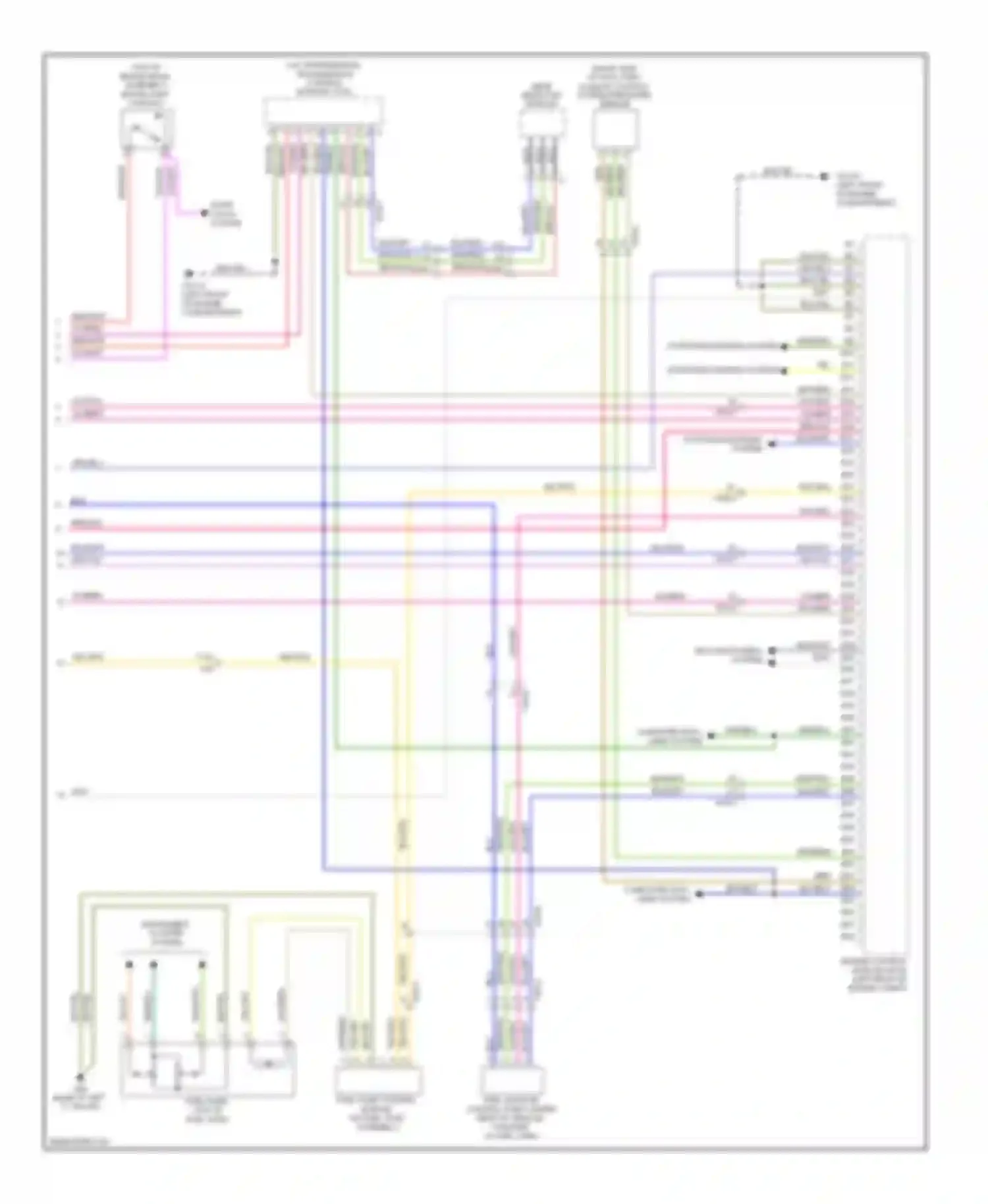 S60 Volvo II (2010-2013): Wiring diagram engine performance 3.0l turbo (5 of 5)
