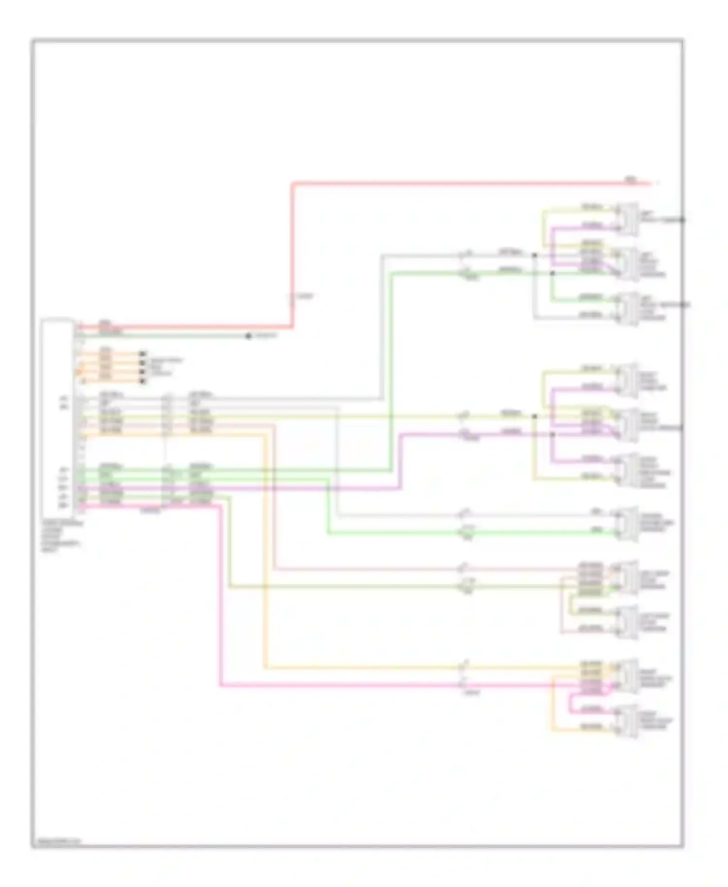 S60 Volvo II (2010-2013): Radio circuit, premium (1 of 2)