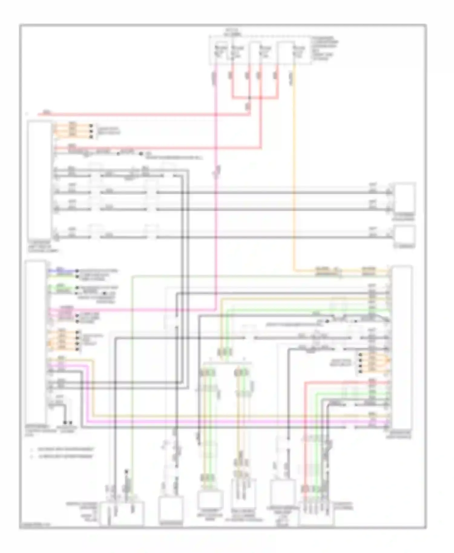 S60 Volvo II (2010-2013): Radio circuit, premium (2 of 2)