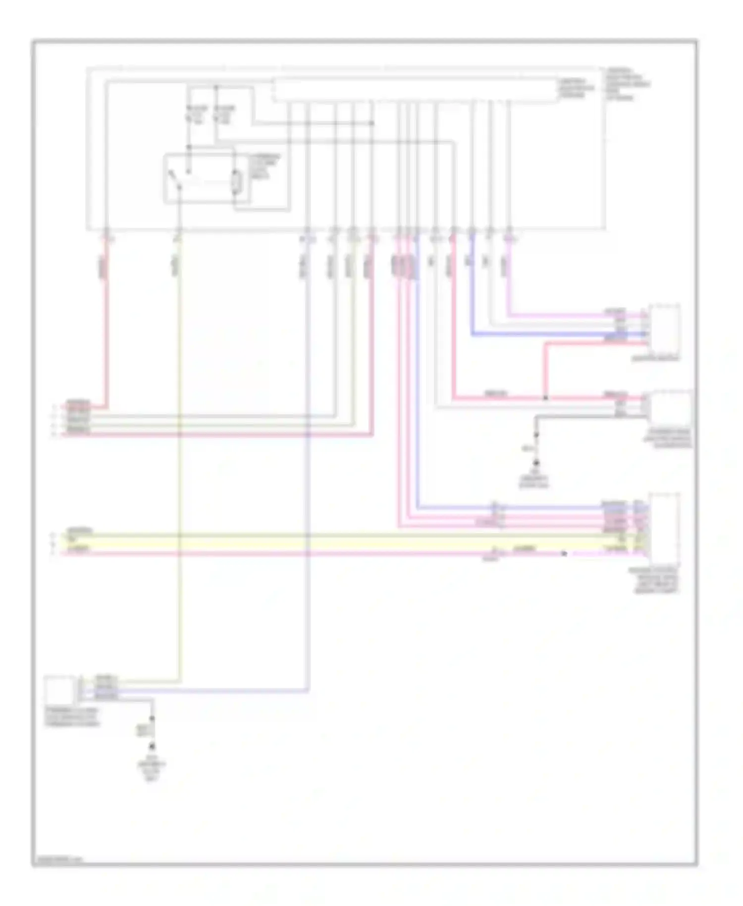 S60 Volvo II (2010-2013): Starting circuit (2 of 2)
