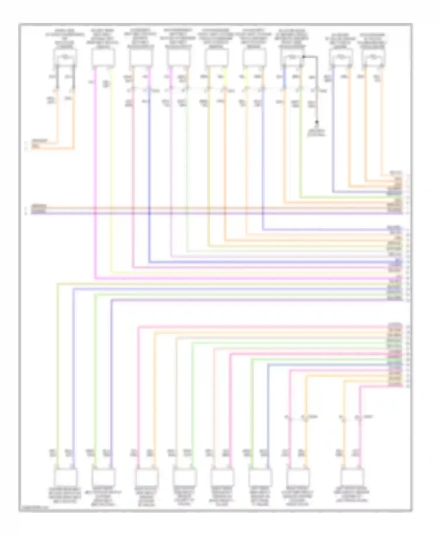 S60 Volvo II (2010-2013): Supplemental restraints circuit (2 of 3)