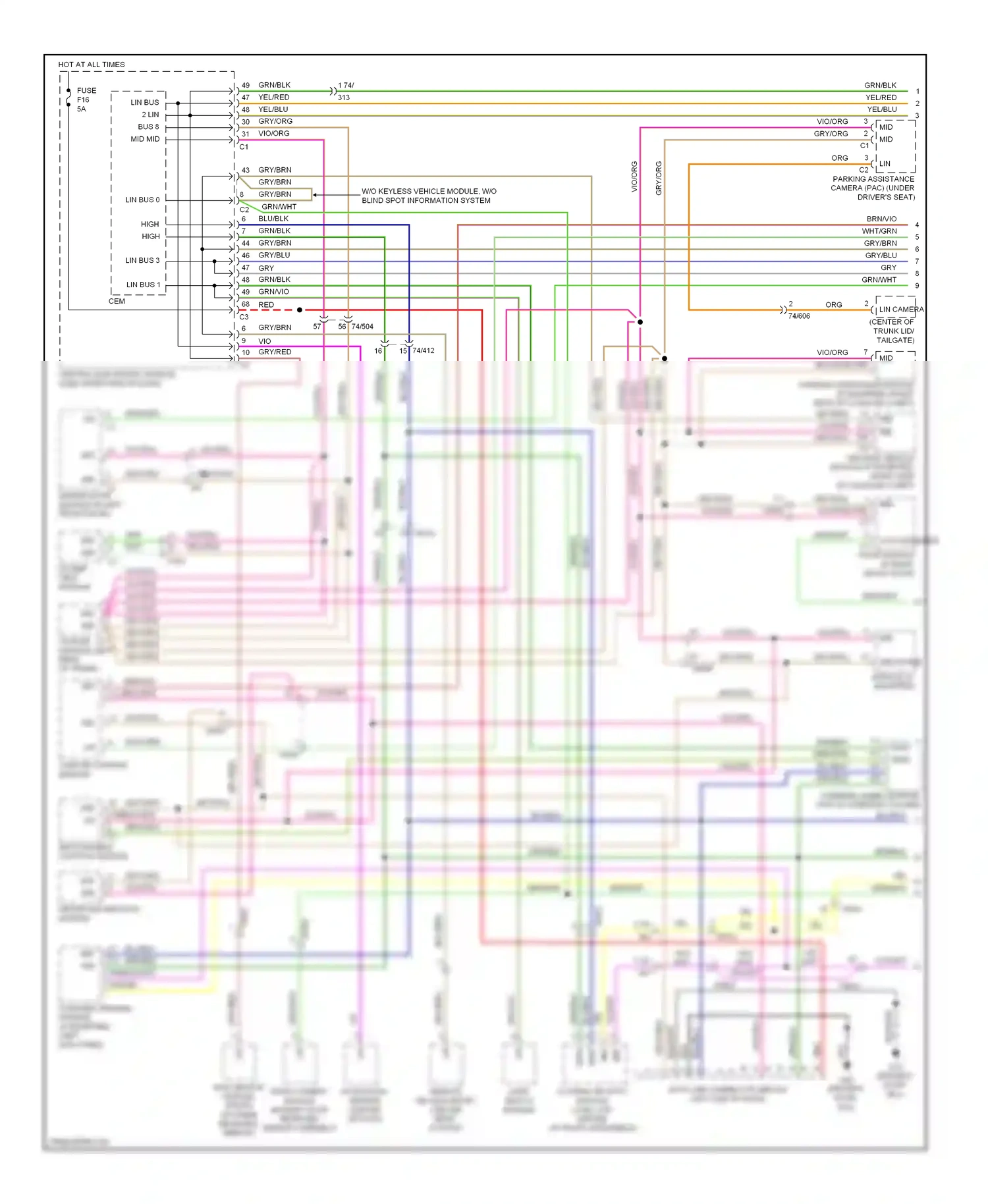 Wiring diagram 3 4 mid mid for Volvo S60 II (2010-2013) (1 of 1)