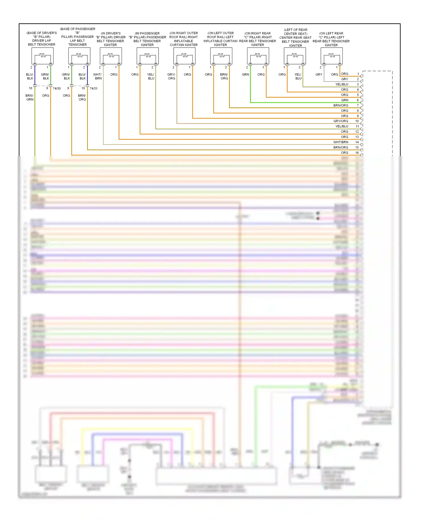 Wiring diagram blu for Volvo S60 II (2010-2013) (30 of 44)