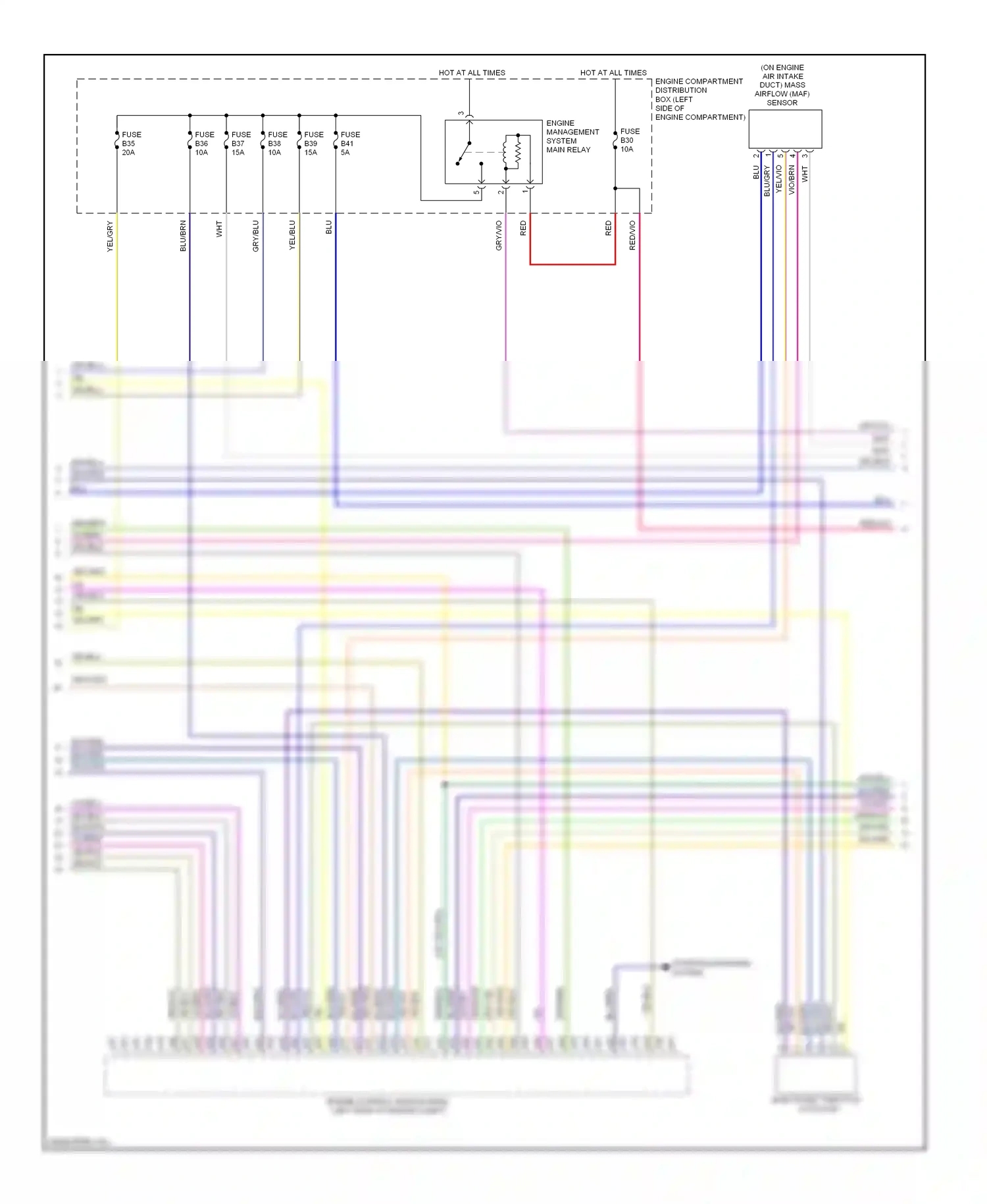 Wiring diagram blu/brn for Volvo S60 II (2010-2013) (18 of 18)