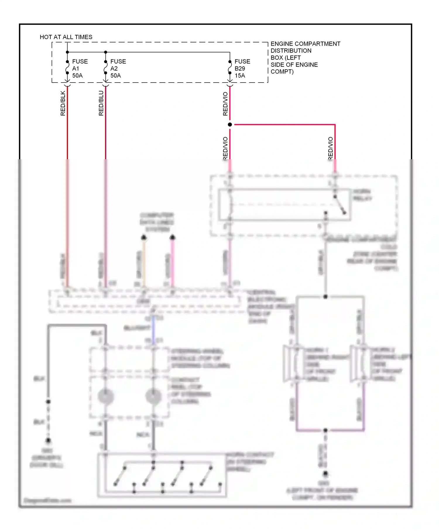 Wiring diagram computer data lines system for Volvo S60 II (2010-2013) (15 of 55)