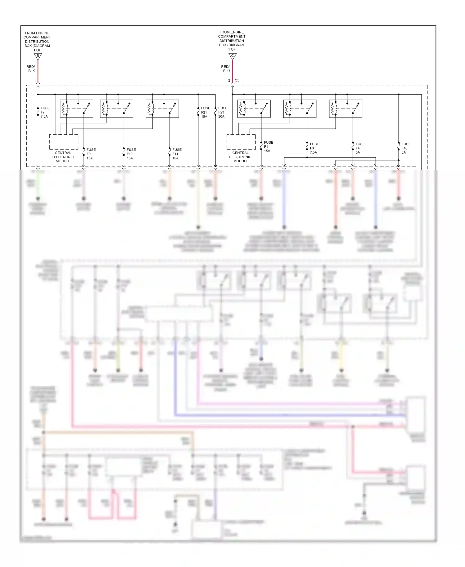 Wiring diagram data link connector for Volvo S60 II (2010-2013) (1 of 1)