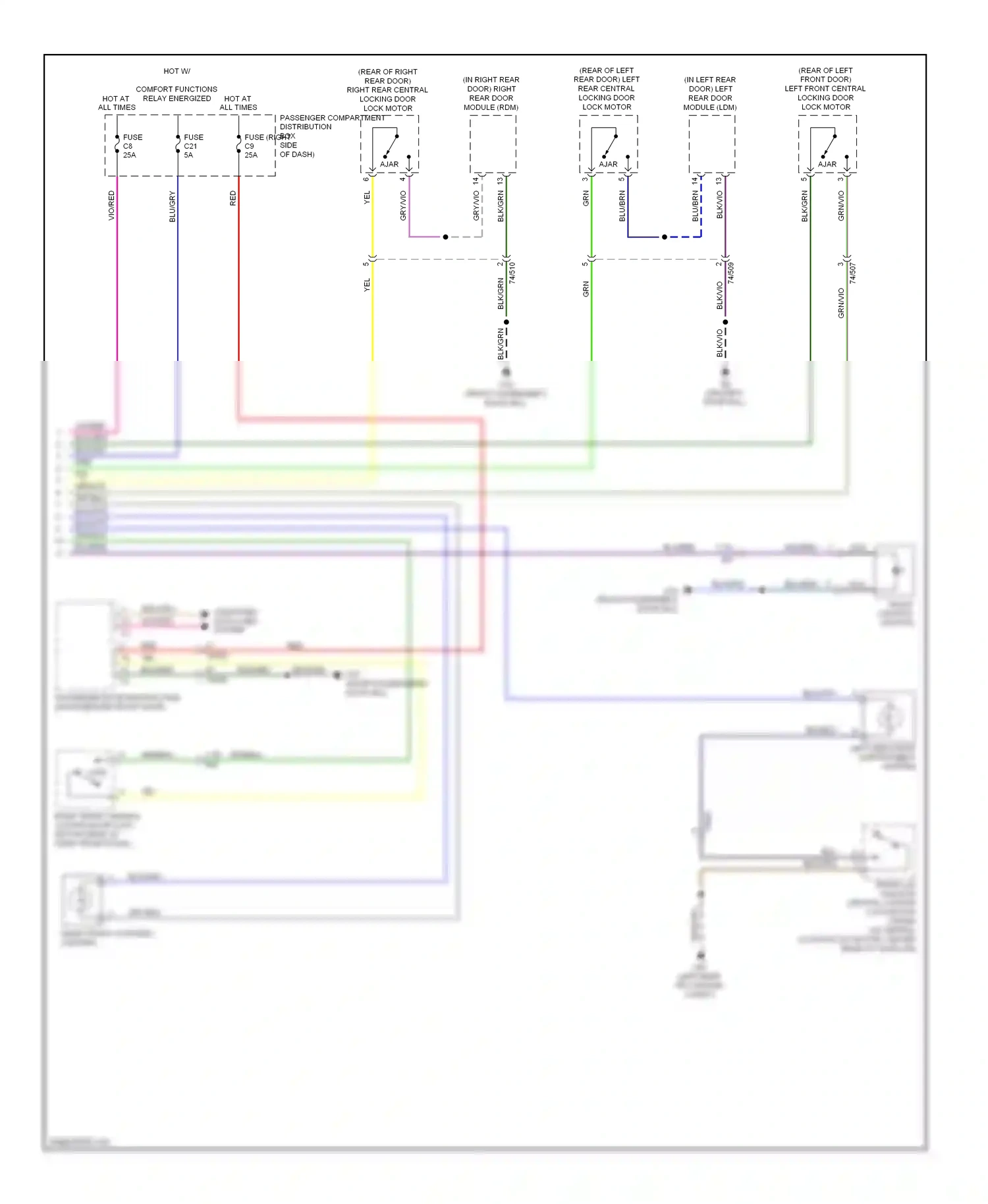 Wiring diagram grn for Volvo S60 II (2010-2013) (13 of 42)