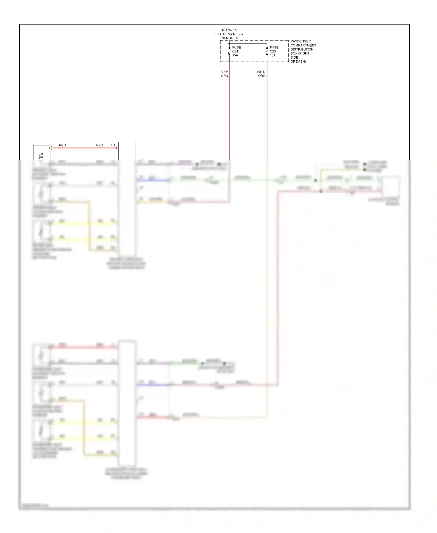 Wiring diagram red for Volvo S60 II (2010-2013) (5 of 51)