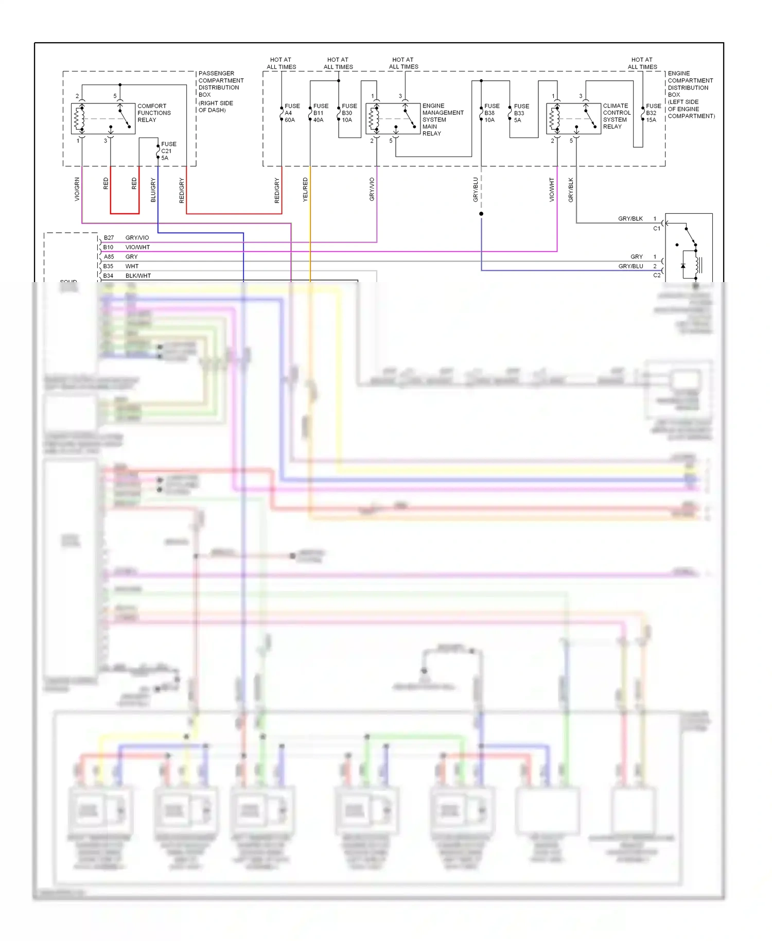 Wiring diagram solid solid state state for Volvo S60 II (2010-2013) (1 of 1)
