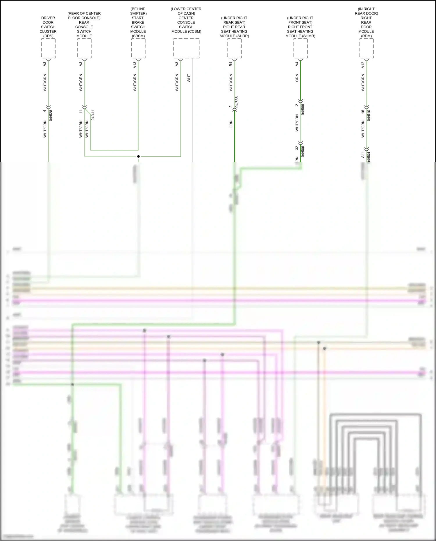 Car Wiring Diagrams for S60 Volvo III (2018-2024): Computer data lines circuit (5 of 6)