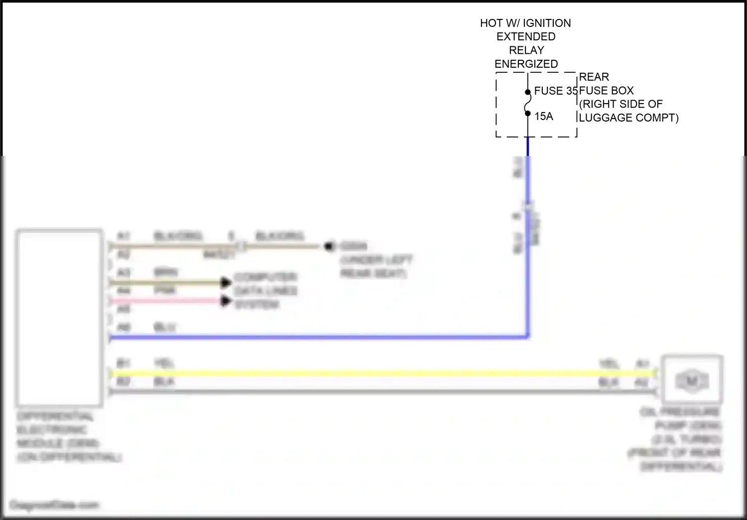 Wiring diagram blu for Volvo S60 III (2018-2024) (13 of 55)