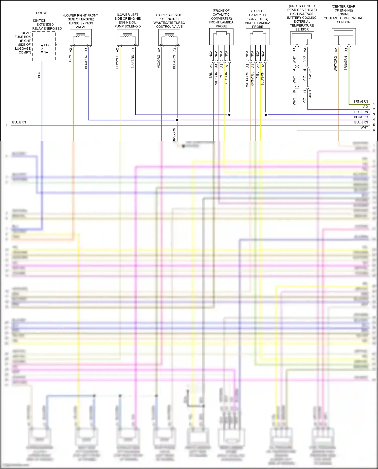 Wiring diagram blu/grn for Volvo S60 III (2018-2024) (42 of 42)
