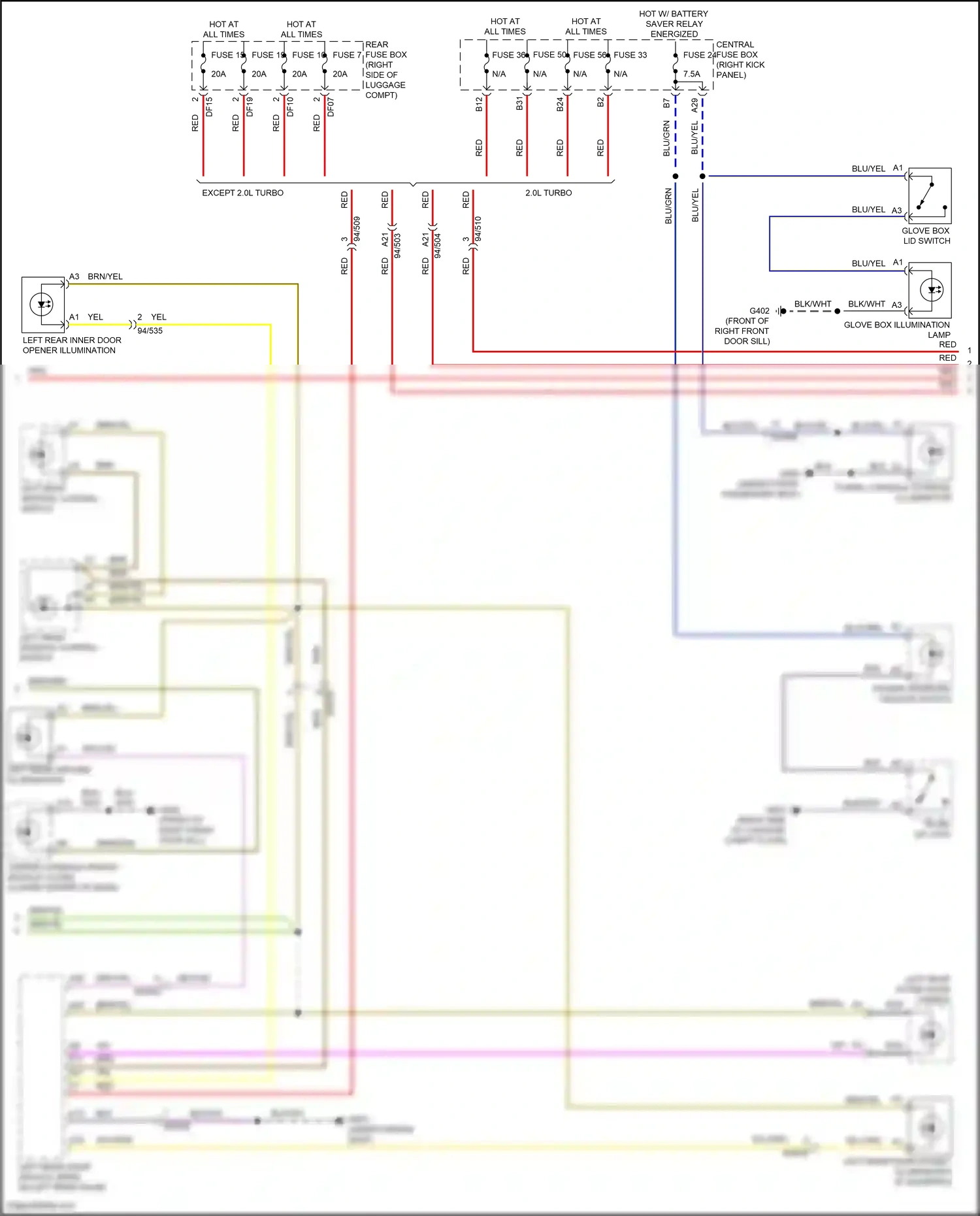 Wiring diagram blu/grn for Volvo S60 III (2018-2024) (13 of 42)