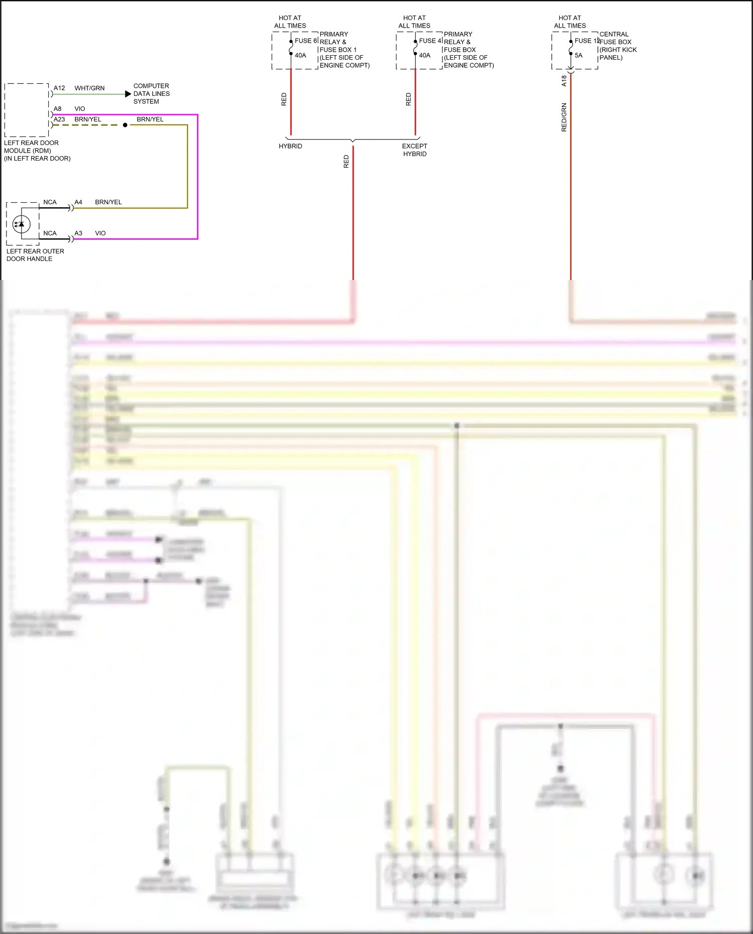 Wiring diagram computer data lines system for Volvo S60 III (2018-2024) (17 of 77)