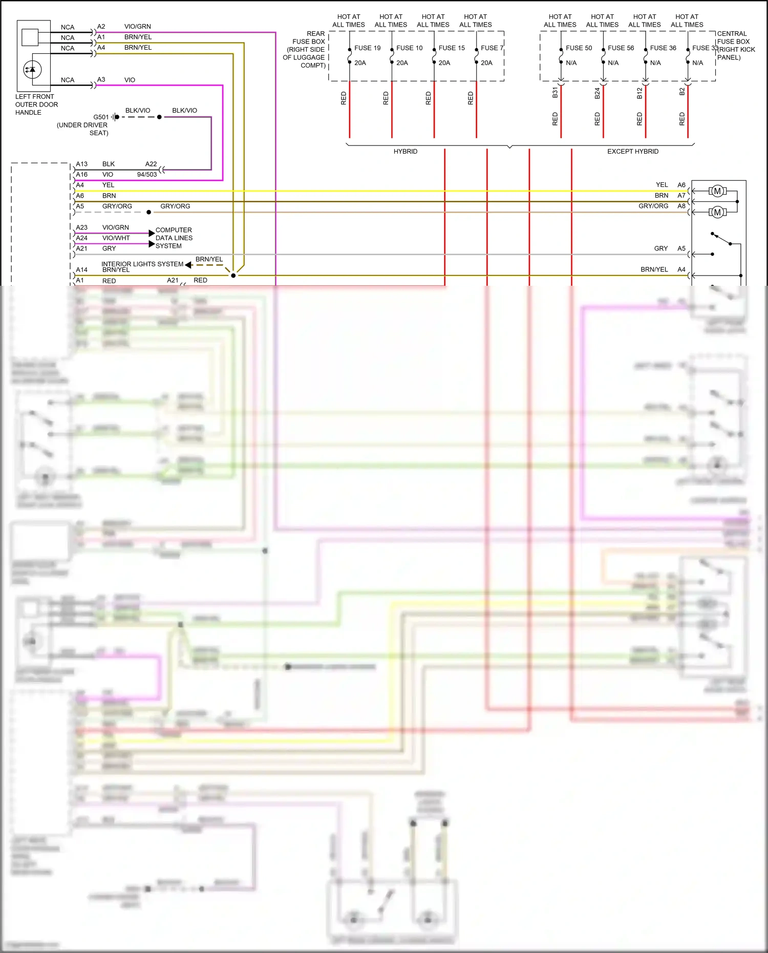 Wiring diagram computer data lines system for Volvo S60 III (2018-2024) (24 of 77)