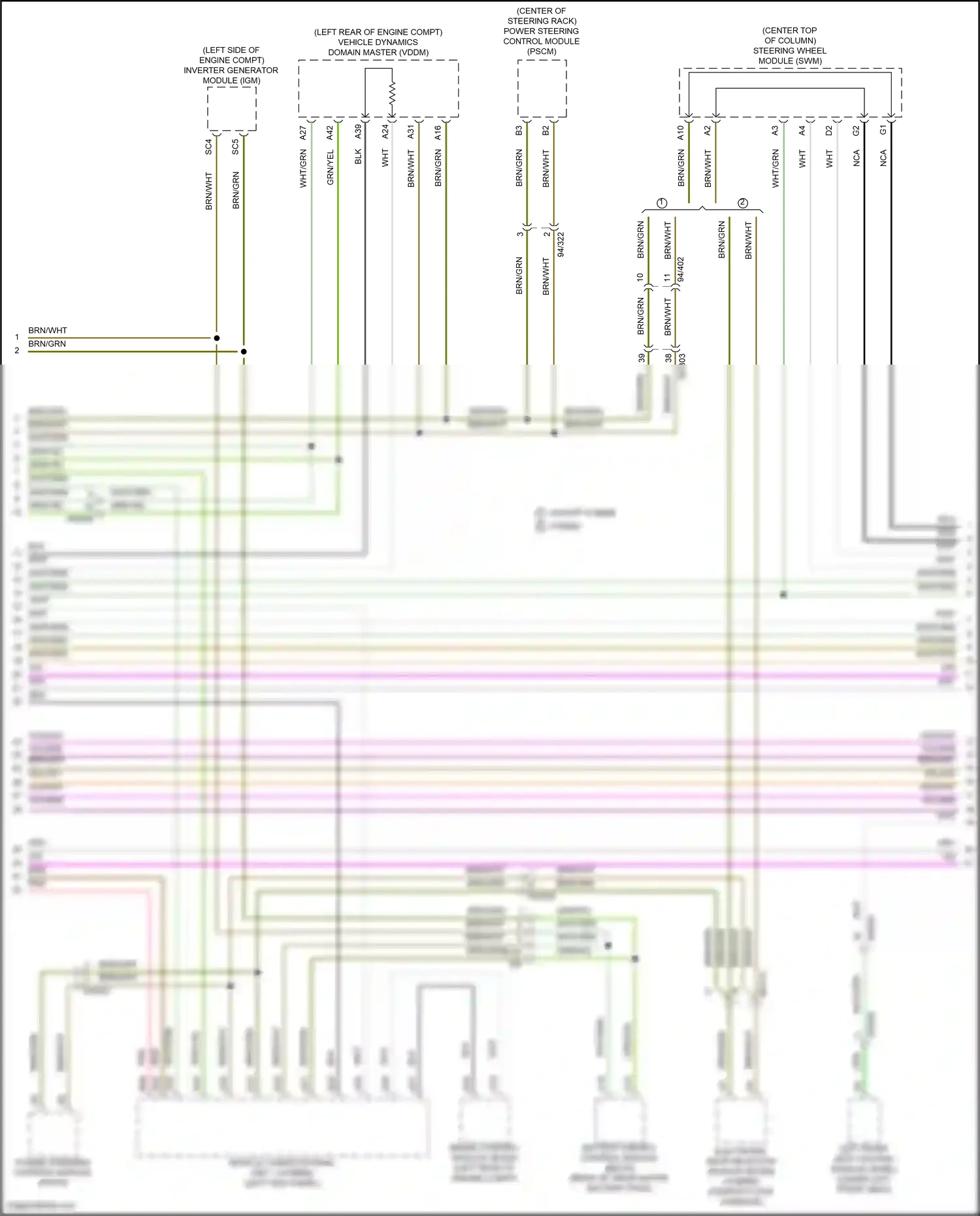 Wiring diagram nca for Volvo S60 III (2018-2024) (1 of 56)