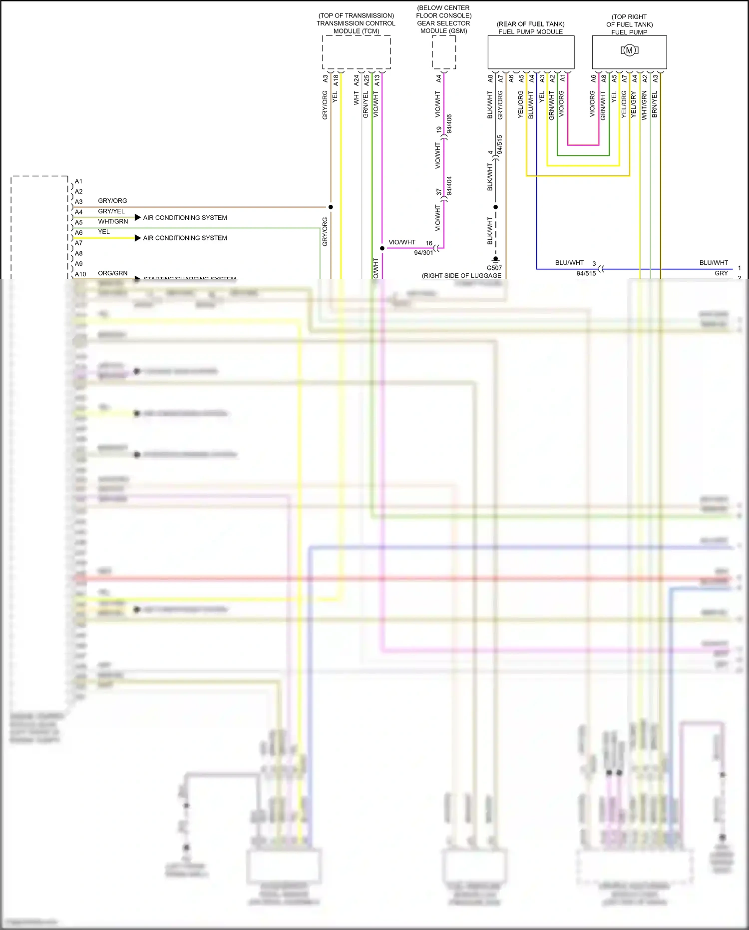 Wiring diagram starting/charging system for Volvo S60 III (2018-2024) (3 of 4)