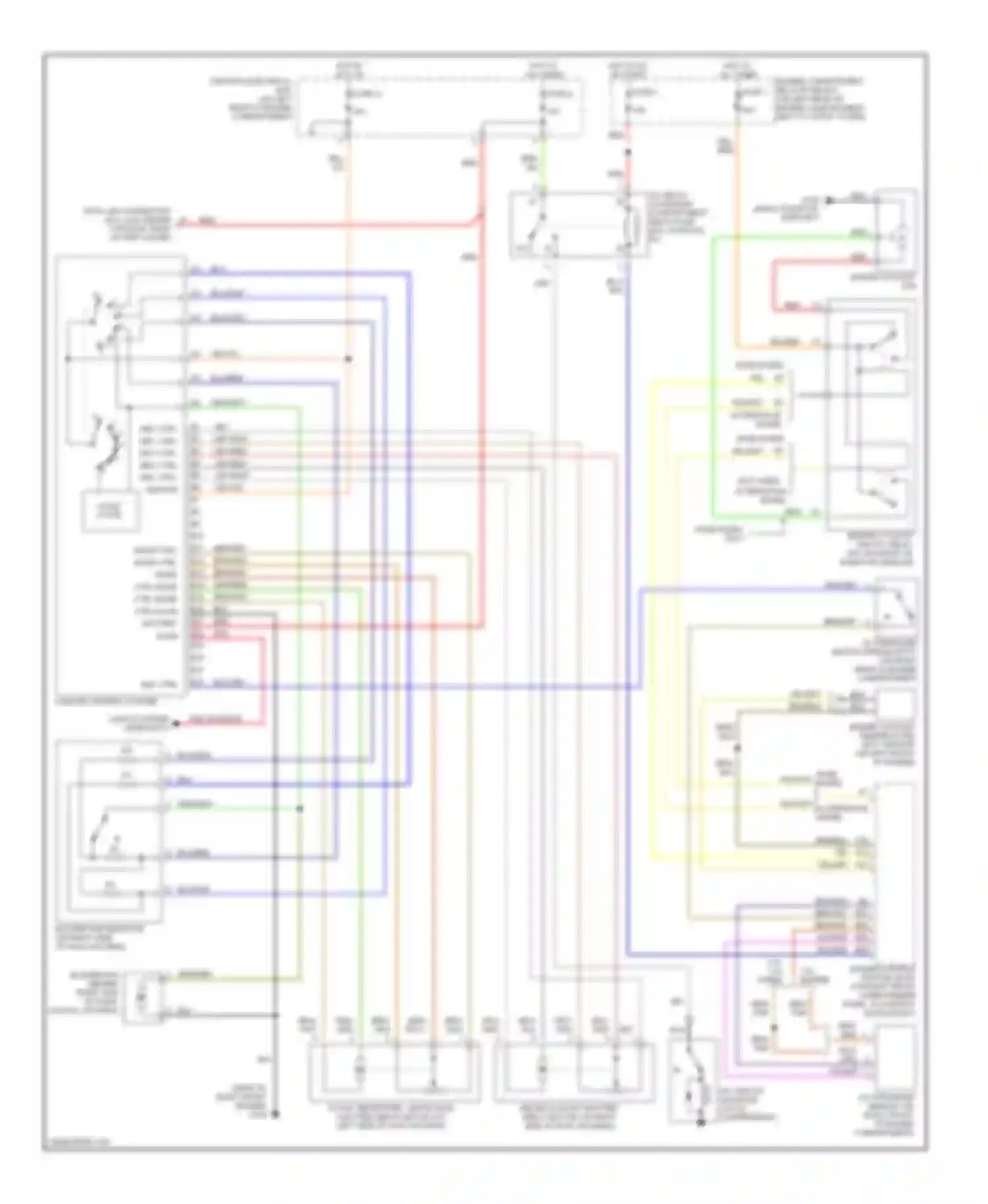 Wiring diagram rec ctrl rec ctrl rec ctrl rec ctrl rec ctrl ignition for Volvo S70 I (1997-2000) (1 of 1)
