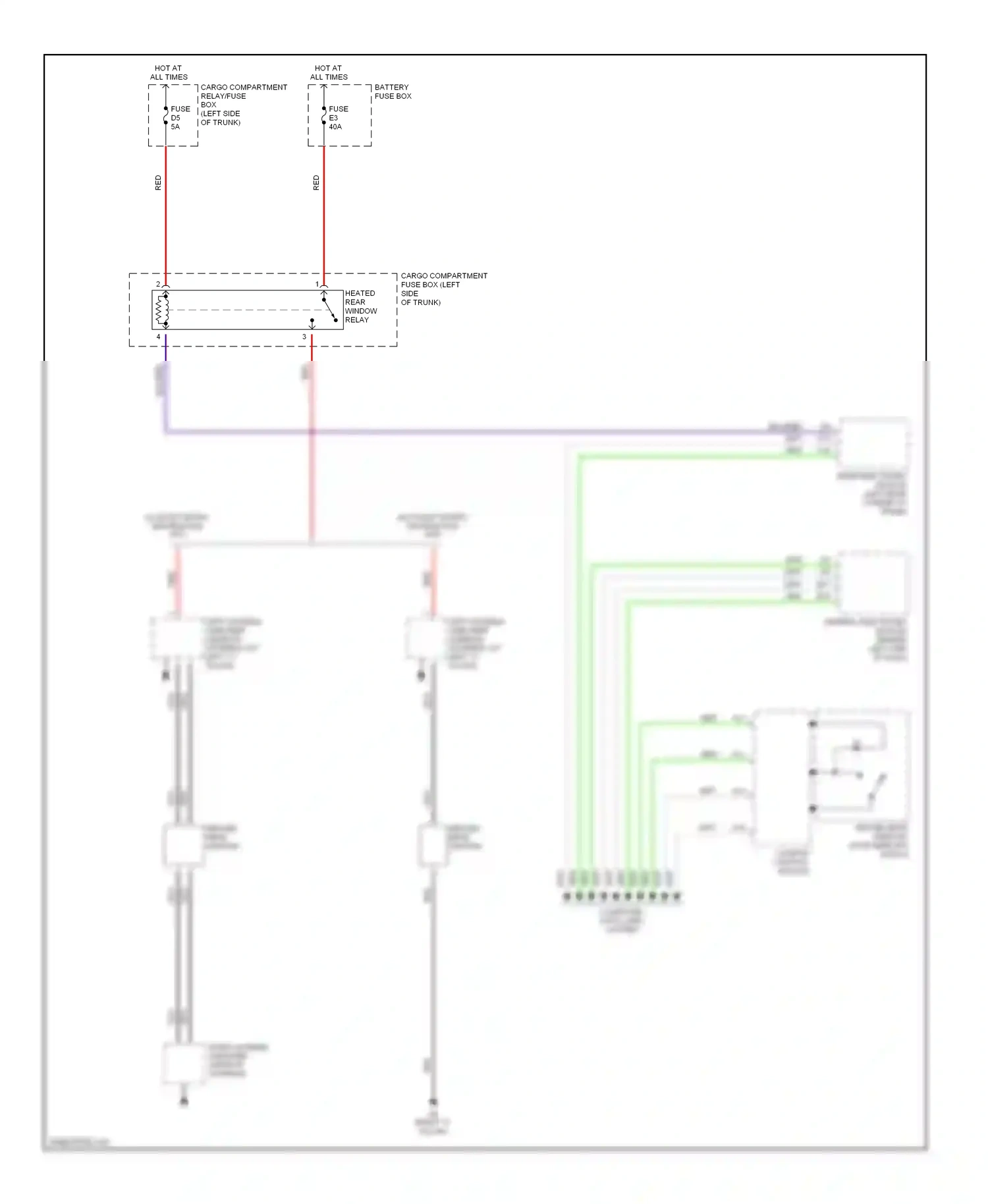 Volvo S80 I facelift (2003-2006) climate control module wiring diagram  (10 of 13)