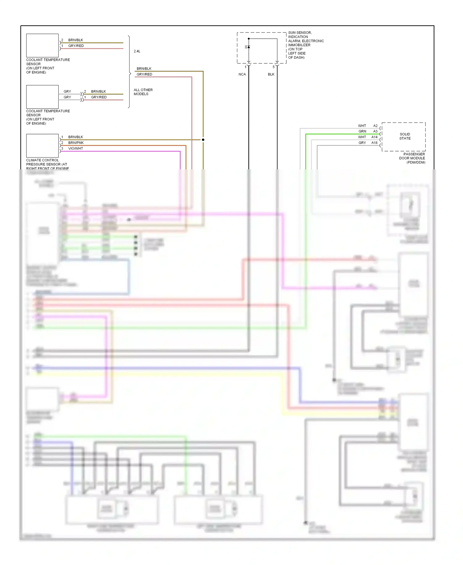 Volvo S80 I facelift (2003-2006) computer data lines system wiring diagram  (3 of 51)