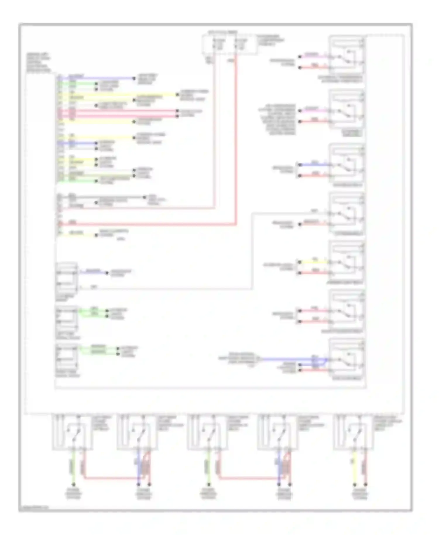 S80 Volvo I (1998-2003): Central electronic module (2 of 2)