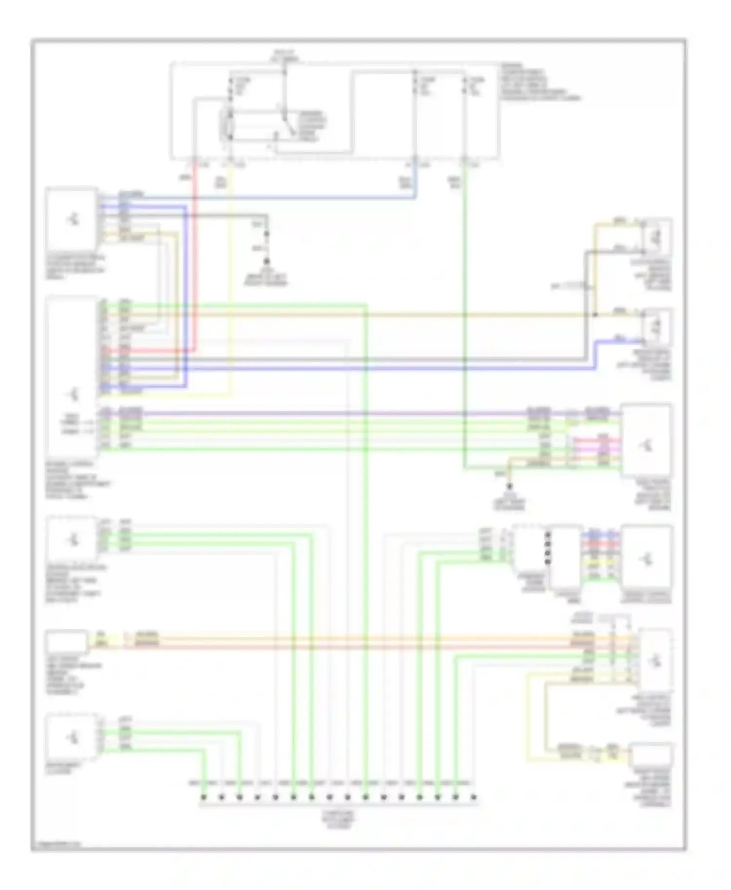 S80 Volvo I (1998-2003): Cruise control circuit