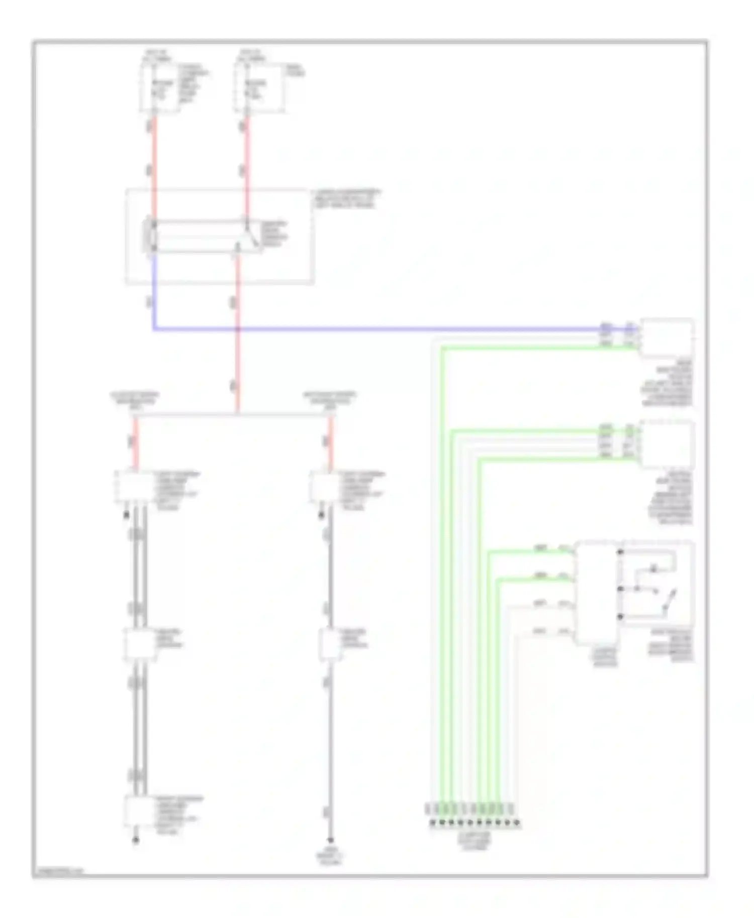 S80 Volvo I (1998-2003): Rear defogger circuit