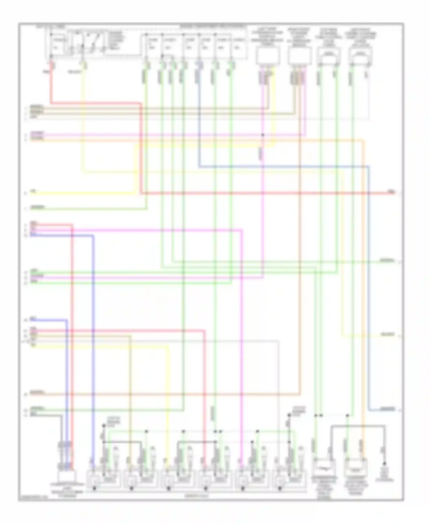 S80 Volvo I (1998-2003): Wiring diagram engine performance 2.8l turbos (2 of 3)