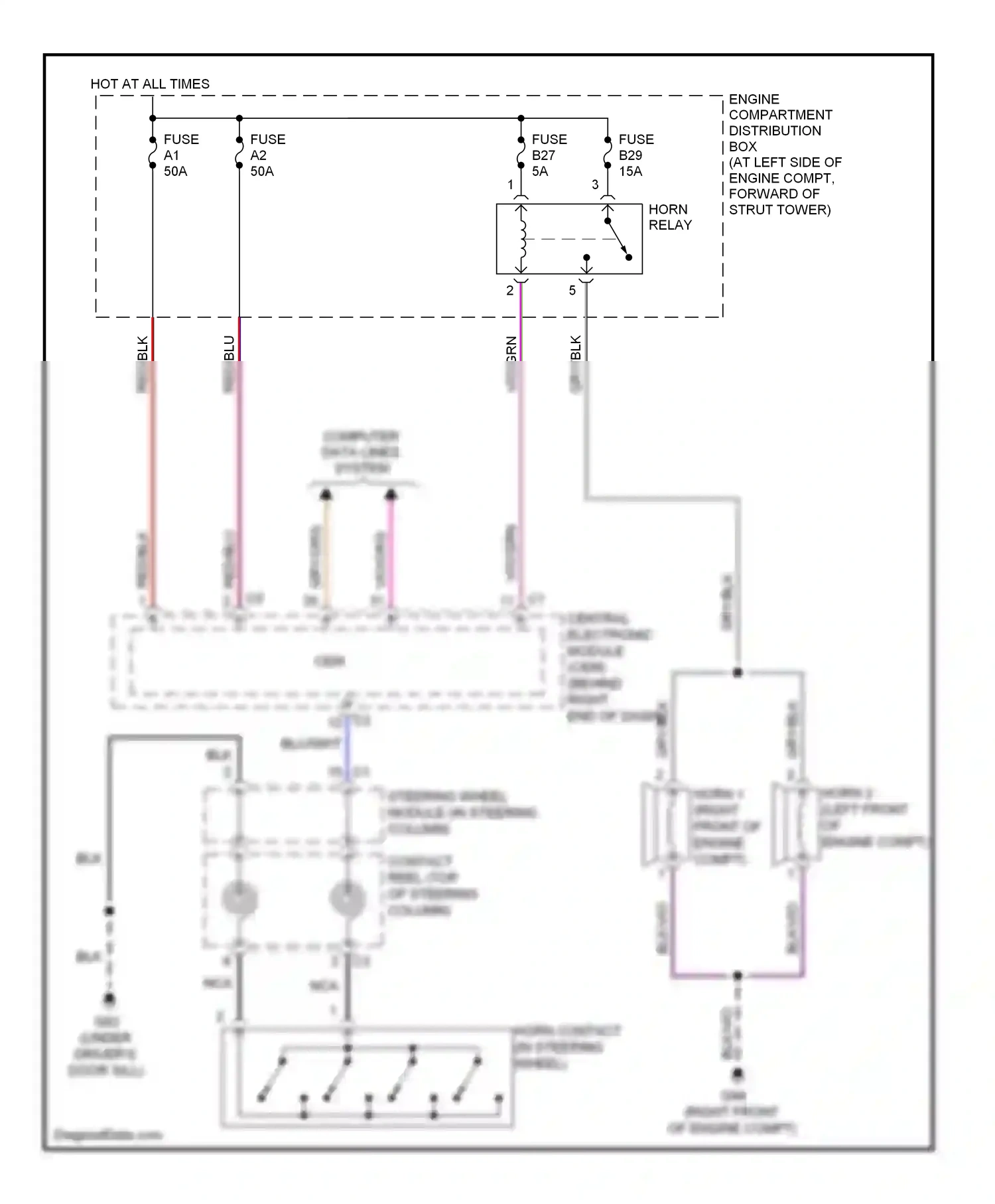 Volvo S80 II facelift 2 (2013-2016) computer data lines system wiring diagram  (28 of 63)