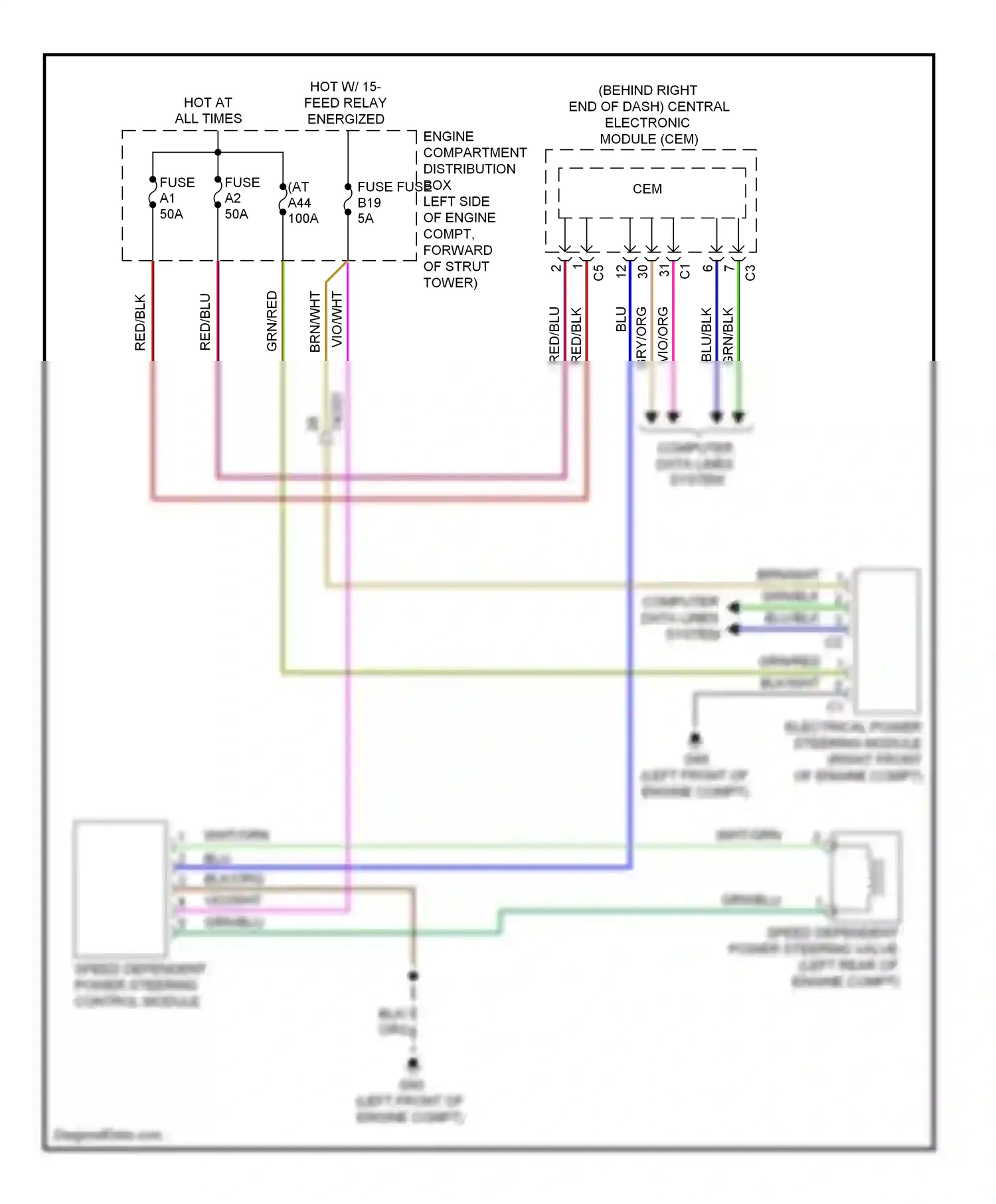 Volvo S80 II facelift 2 (2013-2016) computer data lines system wiring diagram  (12 of 63)