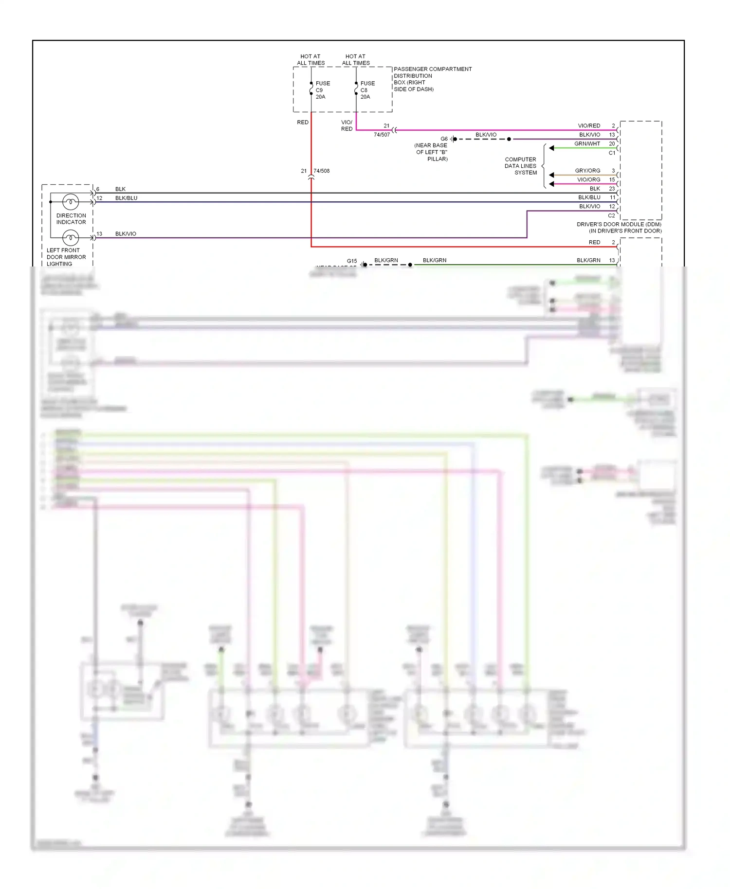 Volvo S80 II facelift 2 (2013-2016) computer data lines system wiring diagram  (15 of 63)