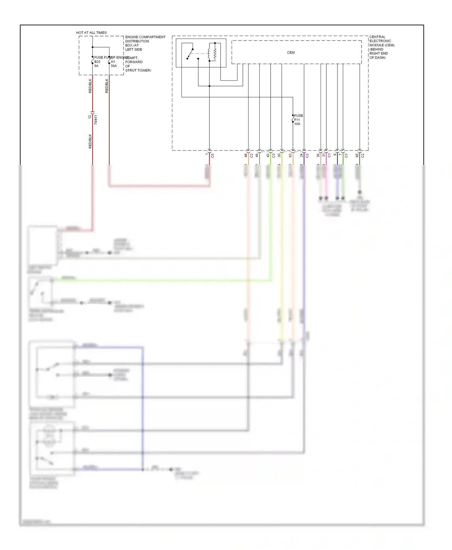 Volvo S80 II facelift 2 (2013-2016) computer data lines system wiring diagram  (60 of 63)