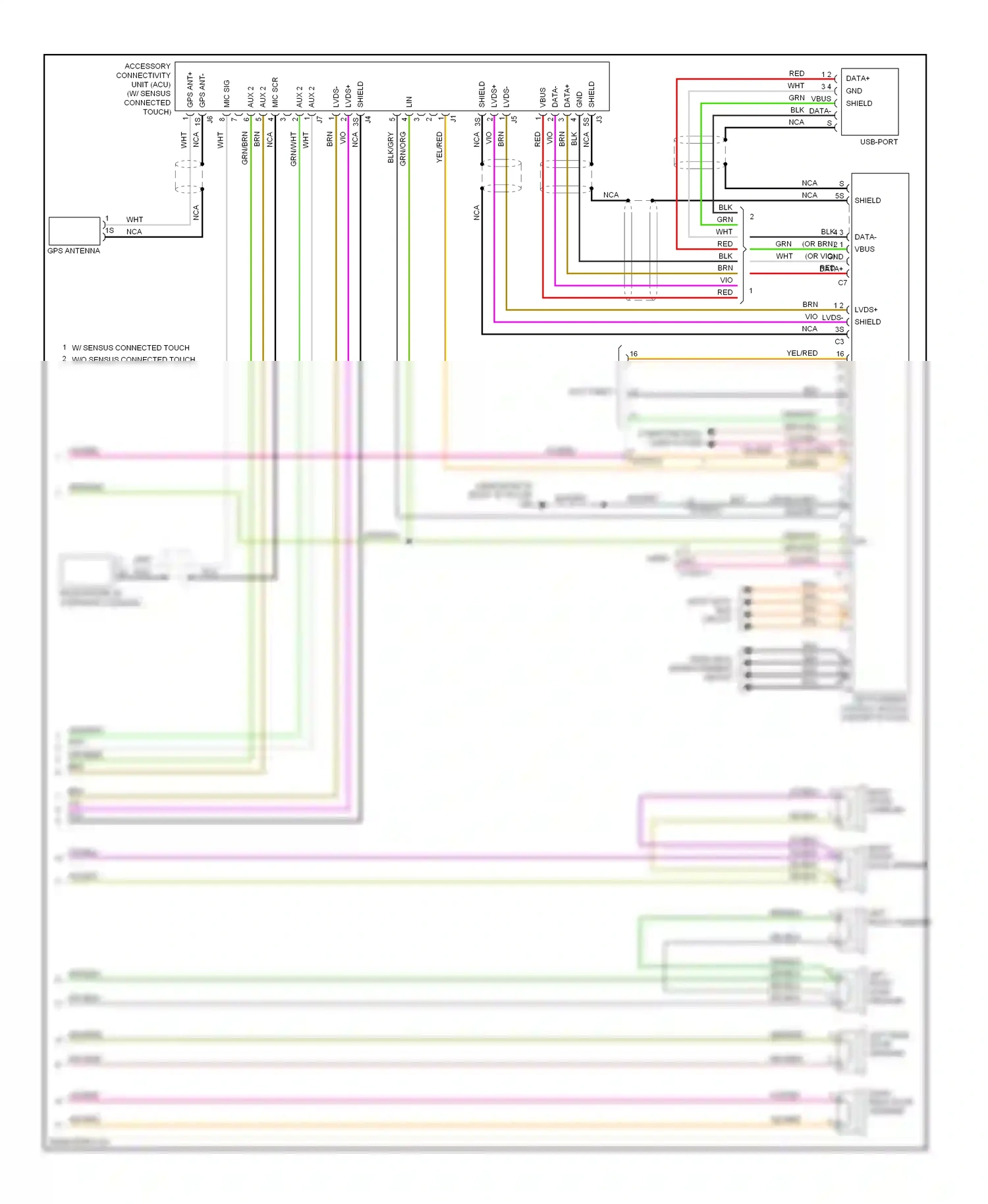 Volvo S80 II facelift 2 (2013-2016) data wiring diagram  (1 of 3)