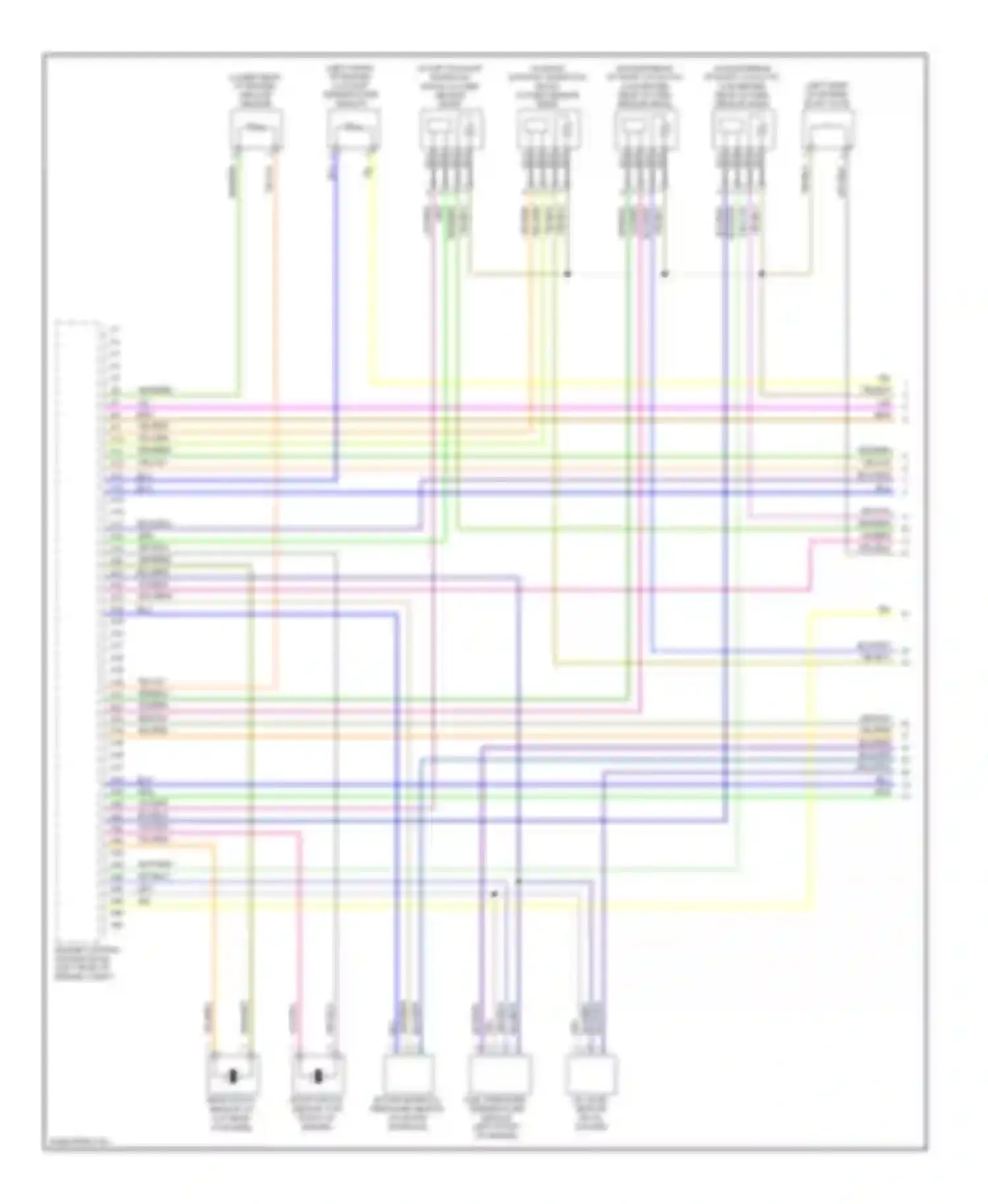 S80 Volvo II facelift (2009-2013): Wiring diagram engine performance 3.2l (1 of 5)