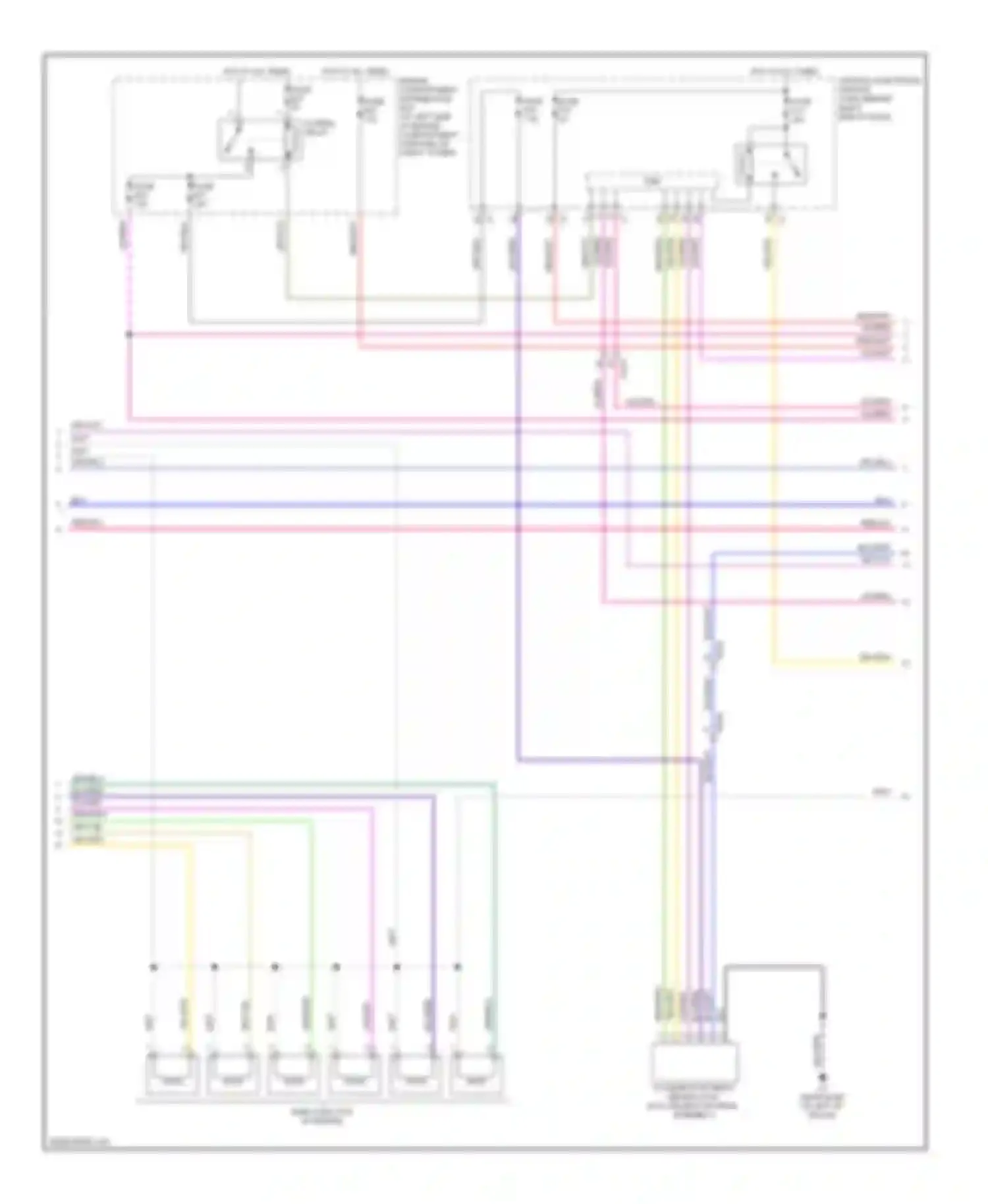 S80 Volvo II facelift (2009-2013): Wiring diagram engine performance 3.2l (4 of 5)